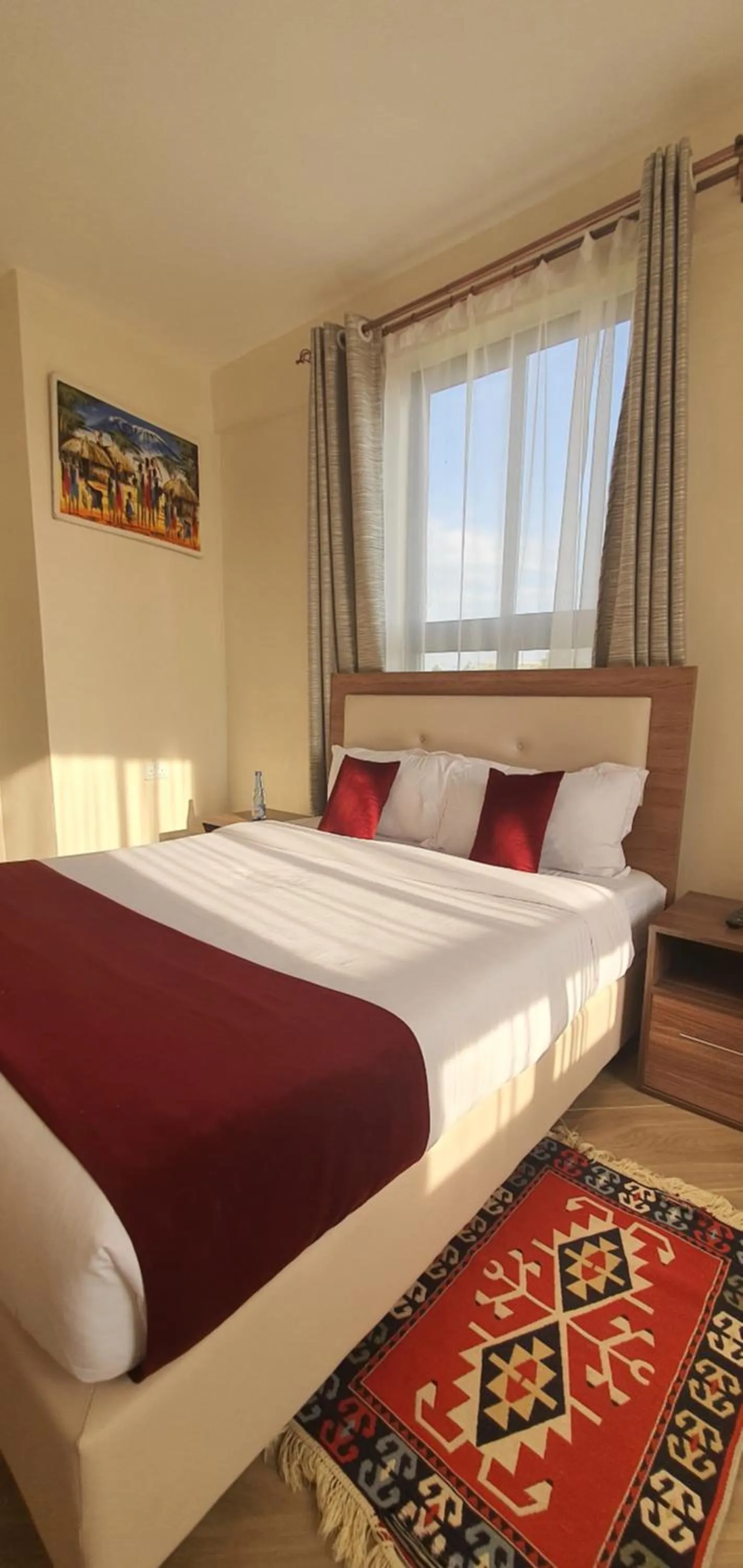 Bed in Walabi Mara Hotel