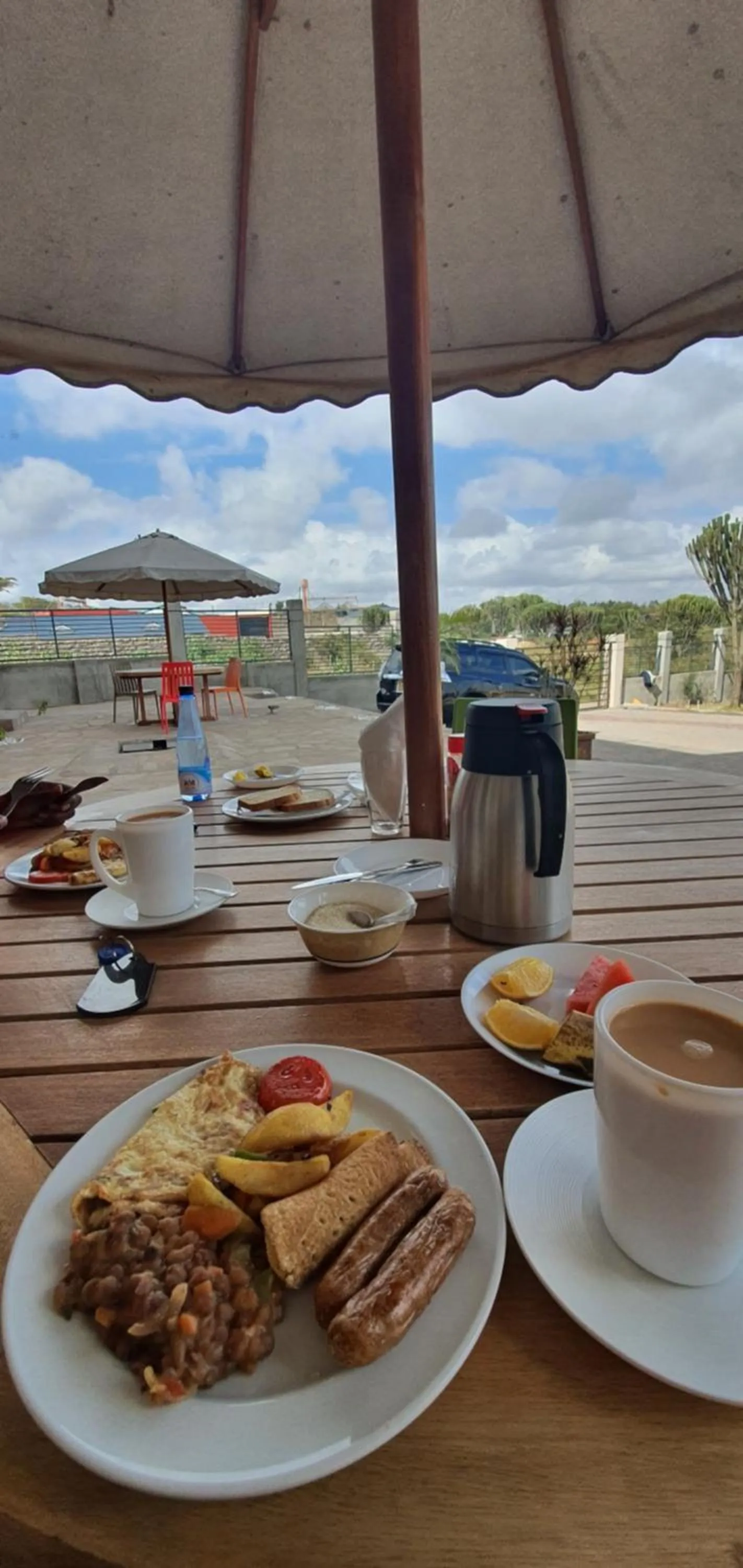 Breakfast in Walabi Mara Hotel