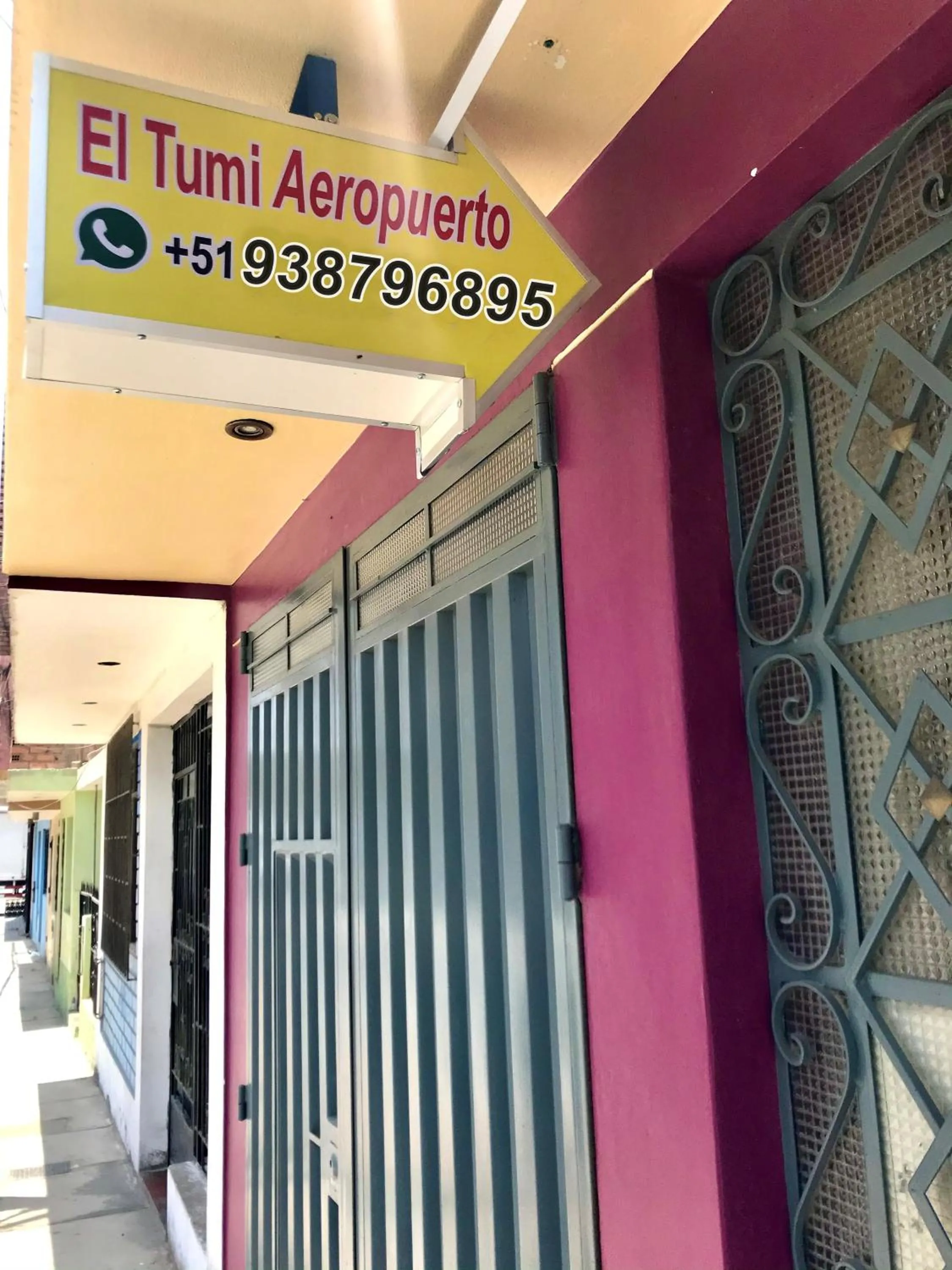 Facade/entrance in EL TUMI - Aeropuerto
