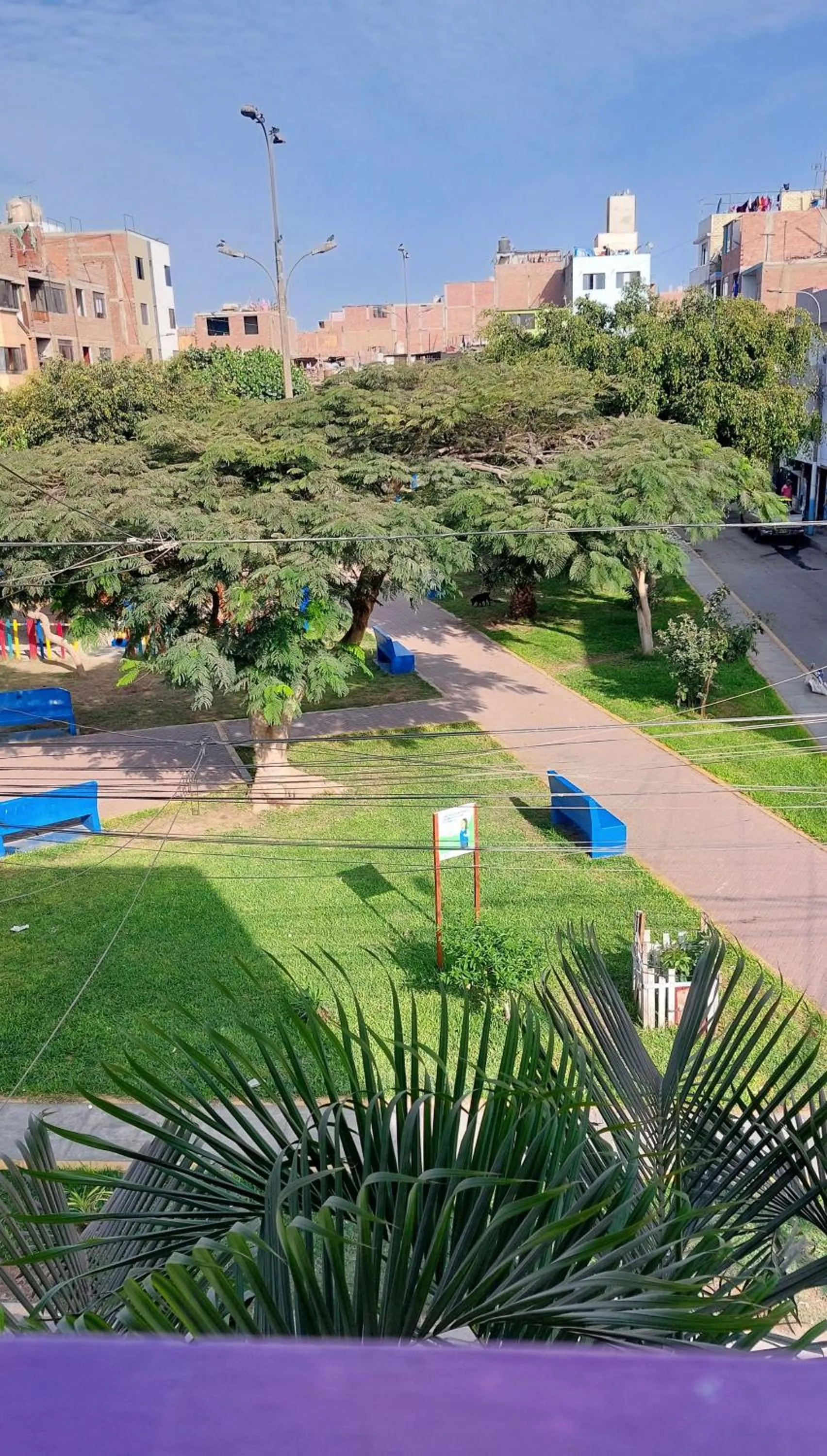 Children play ground in EL TUMI - Aeropuerto