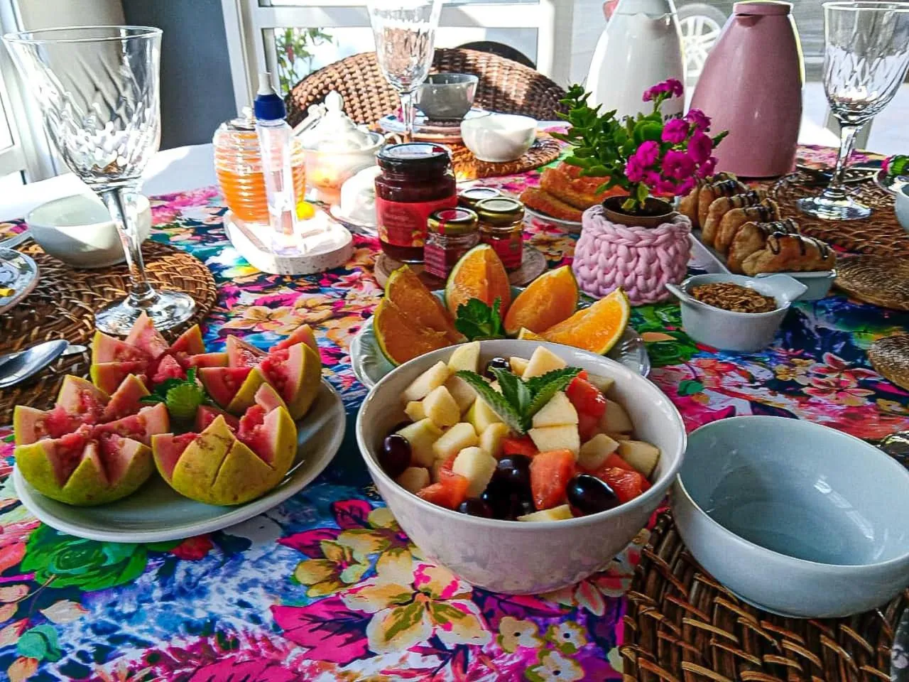 Breakfast in Pousada La Casona