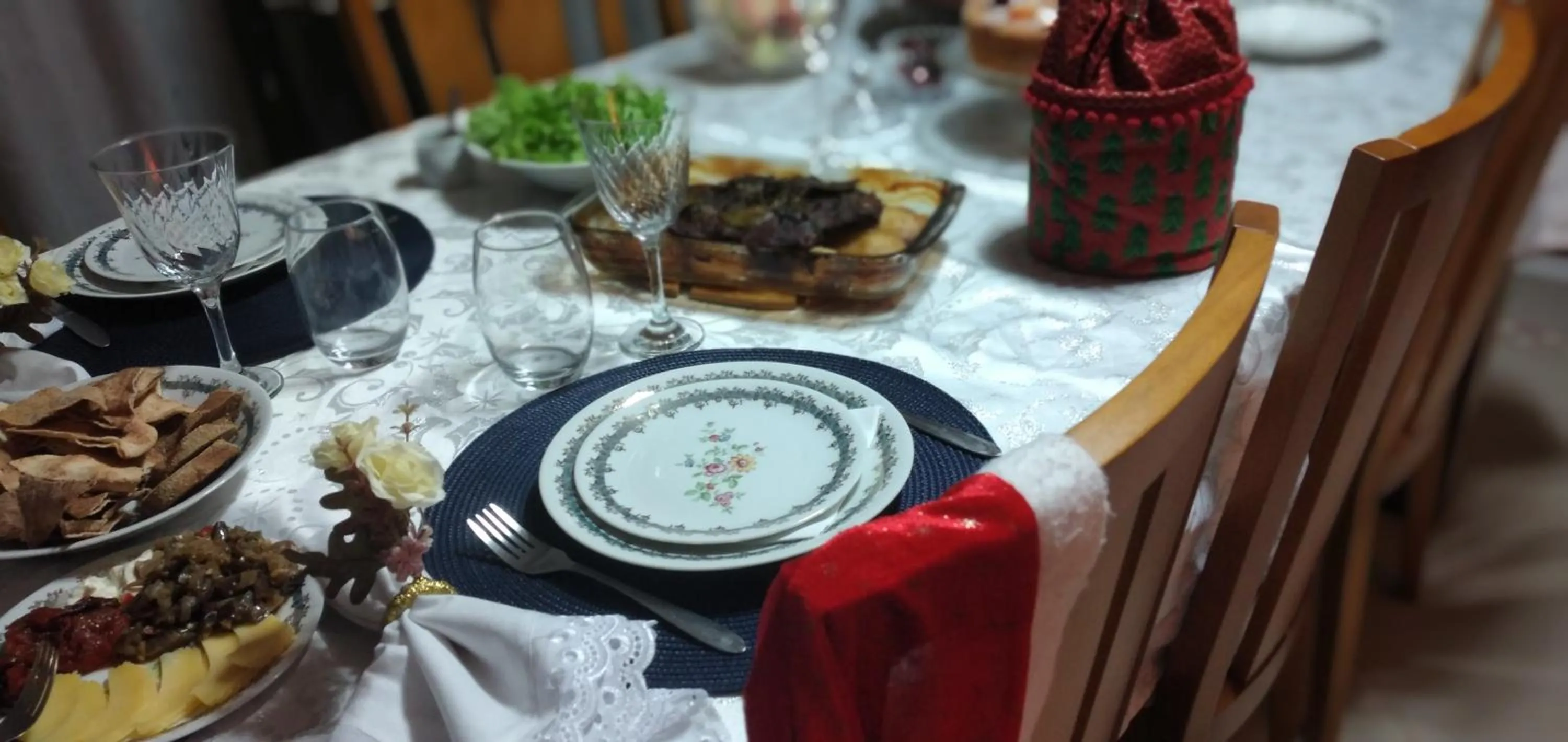 Food and drinks in Pousada La Casona