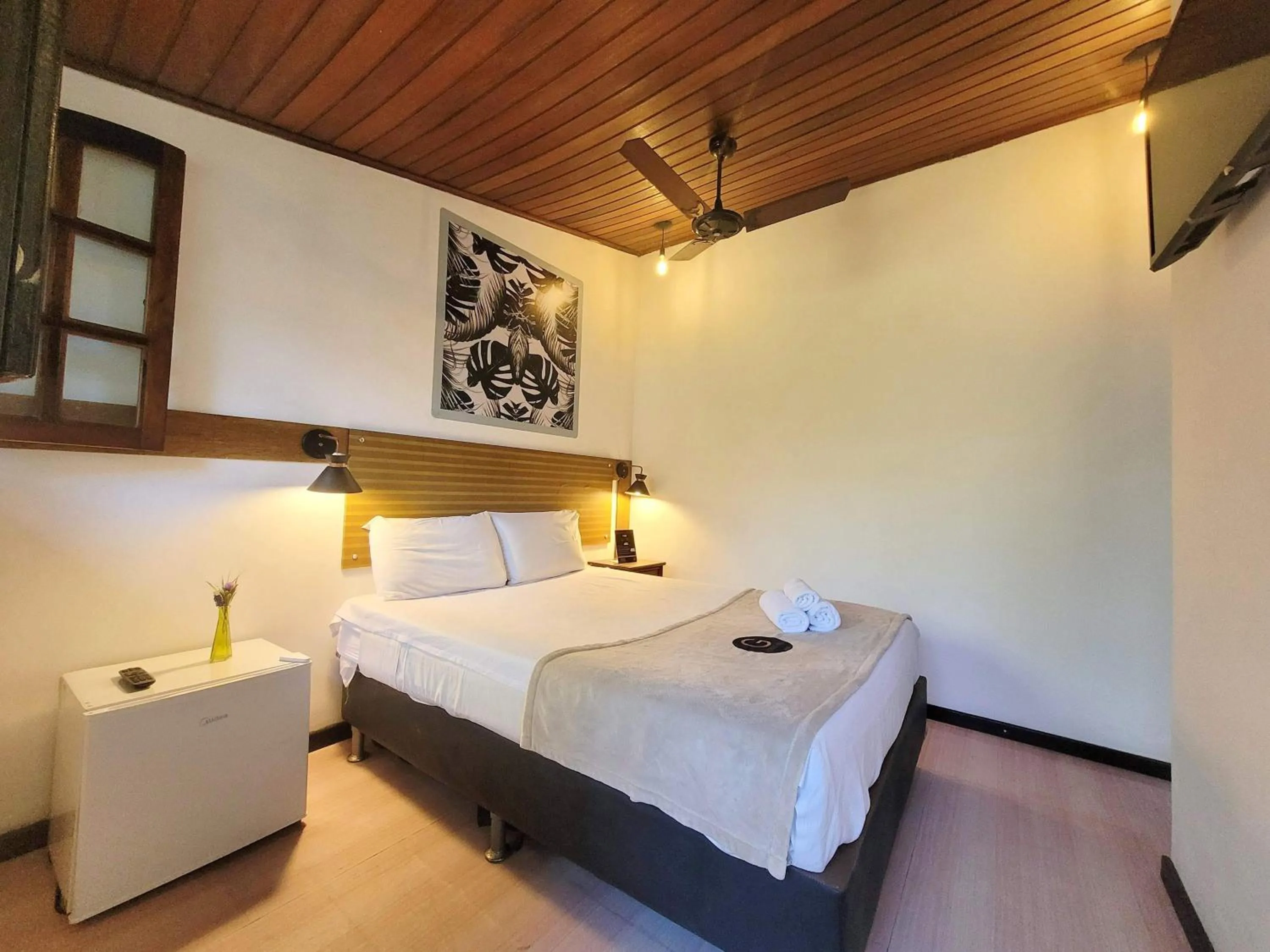 Bedroom, Bed in Pousada Casa Centro Búzios