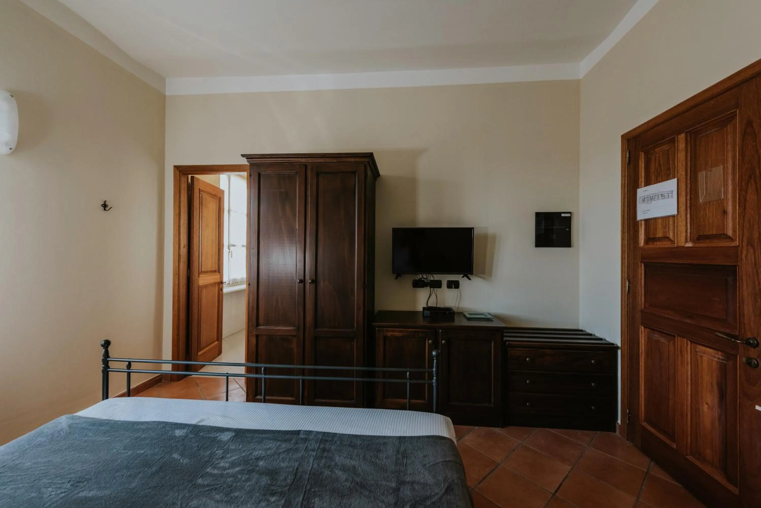 TV and multimedia, Bed in Il Castello di Bubbio