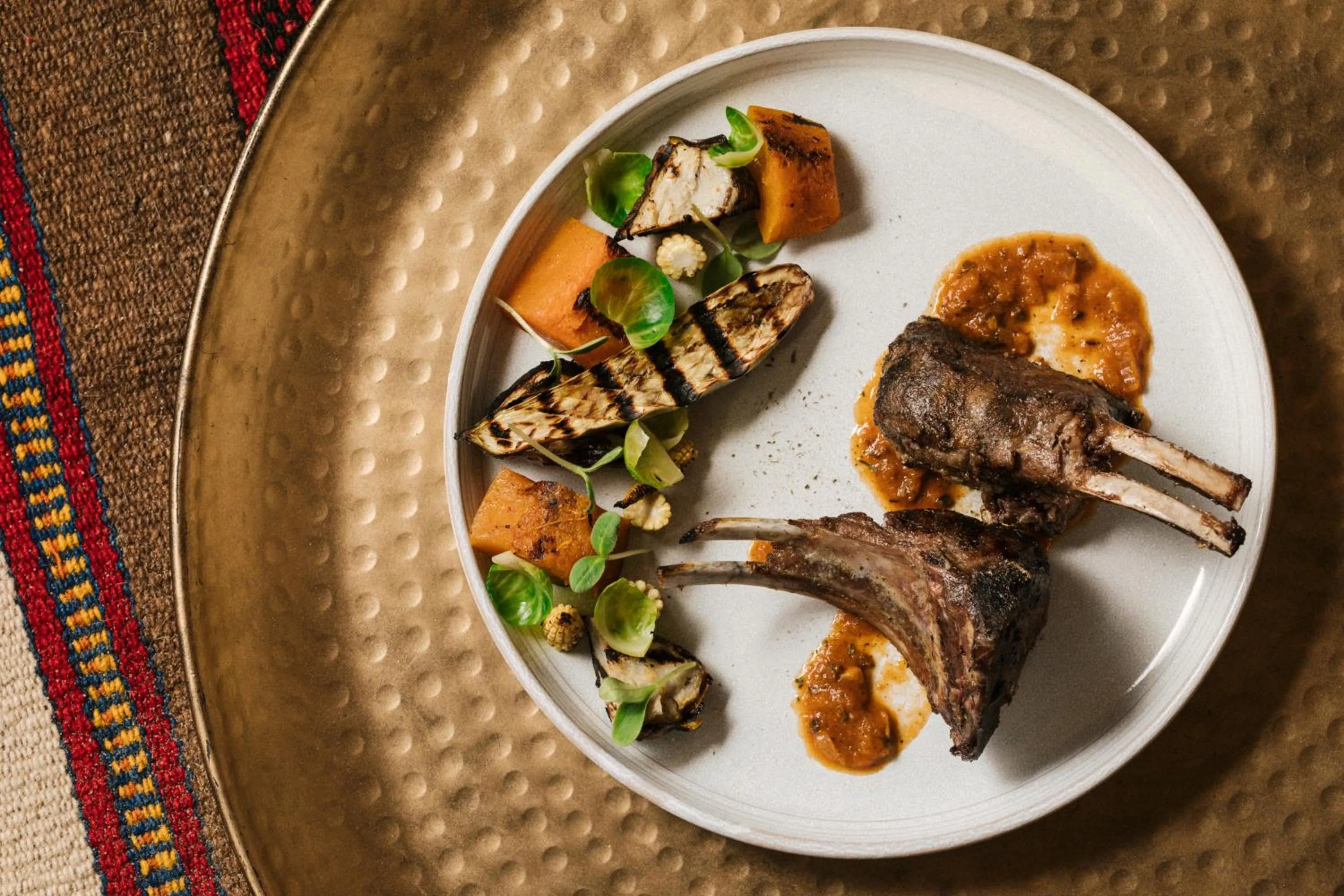 Food close-up in Our Habitas AlUla