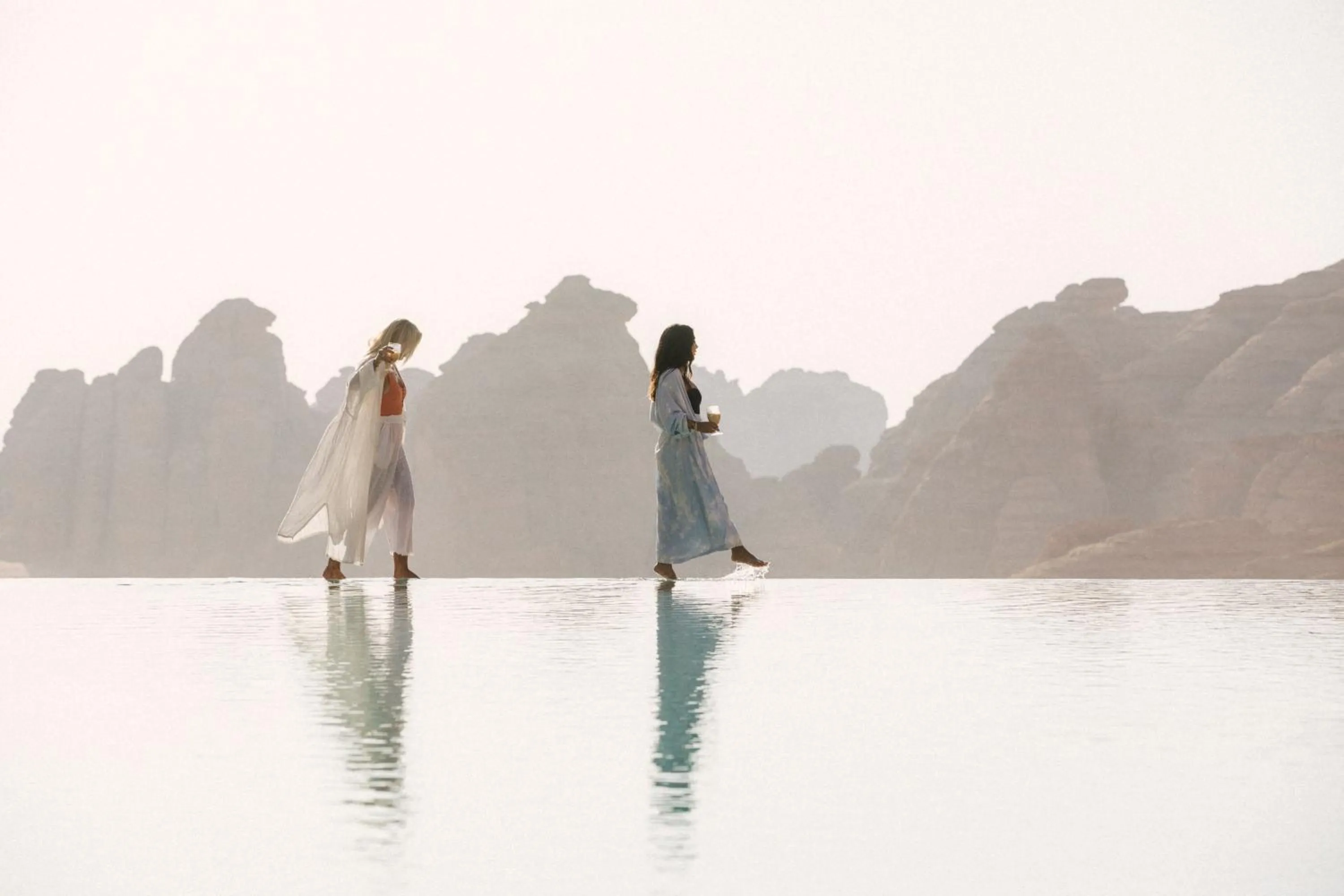 Swimming pool in Our Habitas AlUla