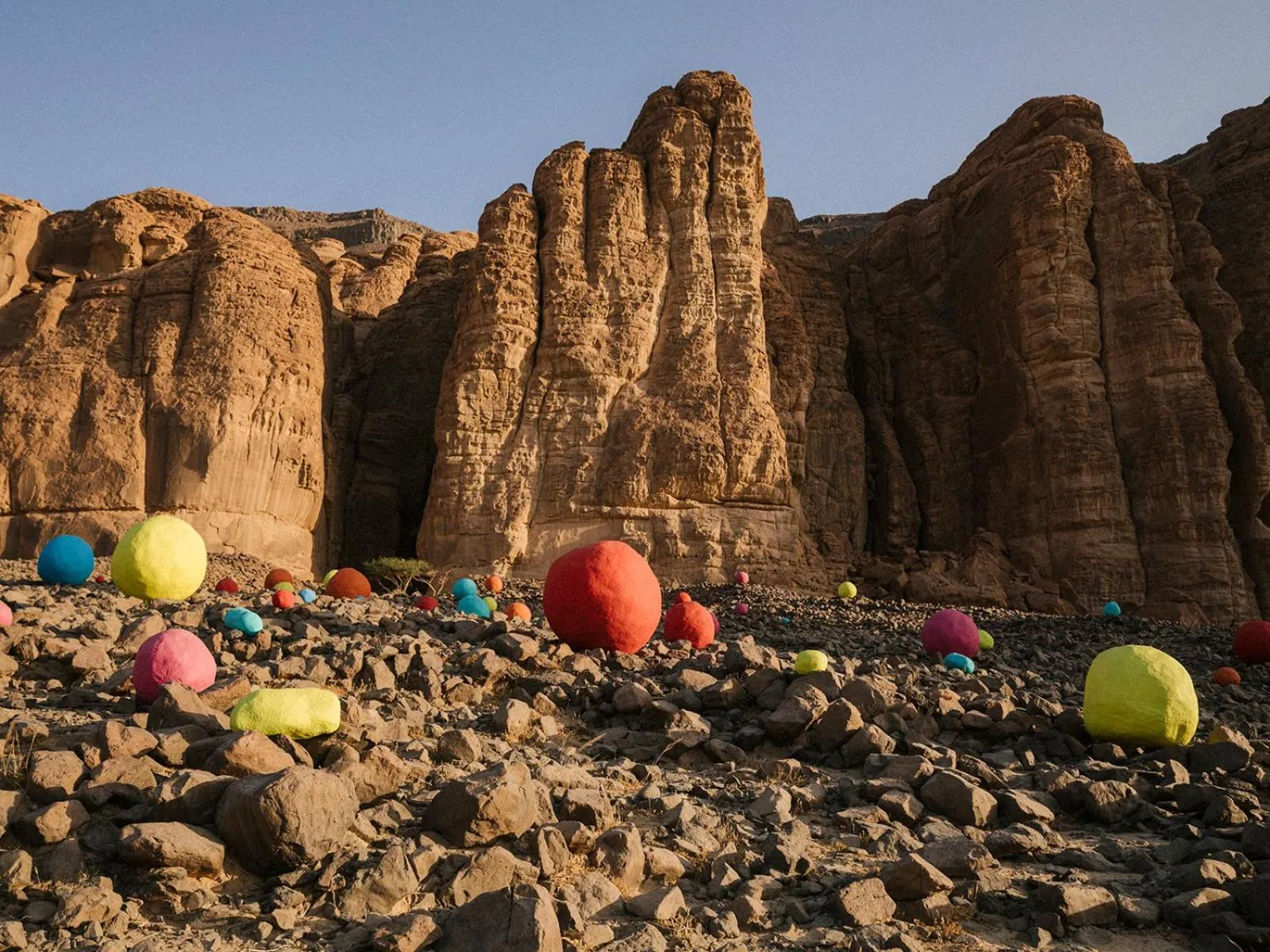 Natural landscape in Our Habitas AlUla
