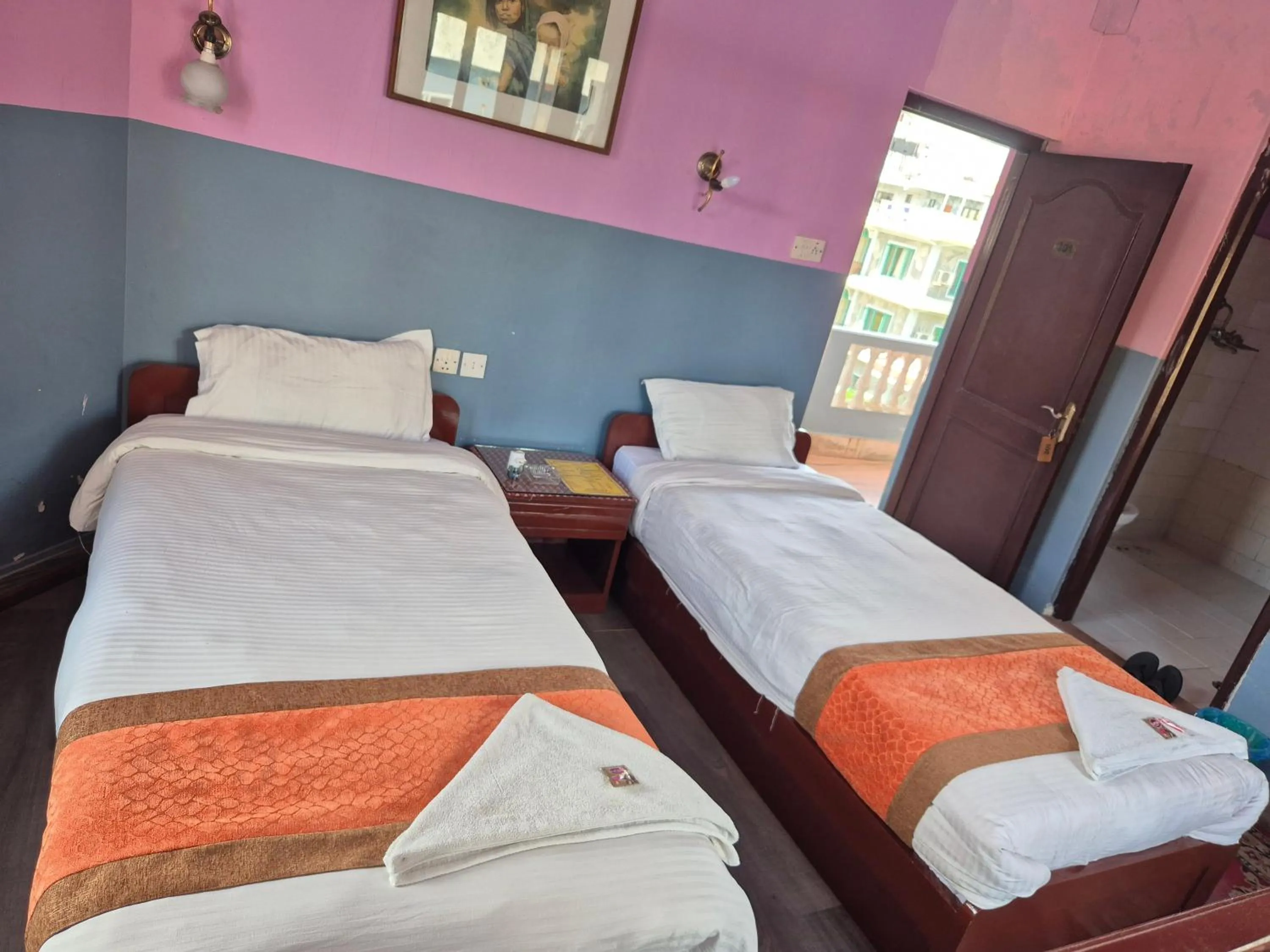 Bedroom, Bed in Hotel Fishtail Villa