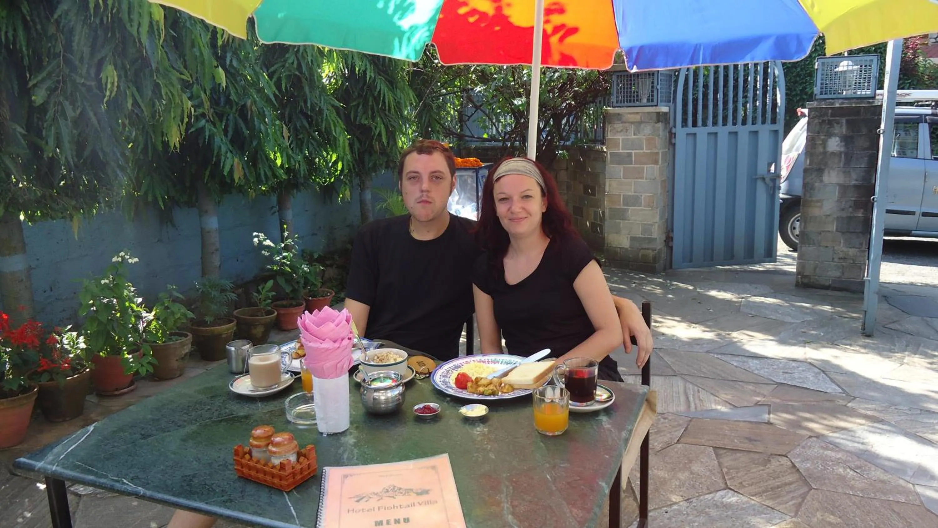 Bird's eye view in Hotel Fishtail Villa