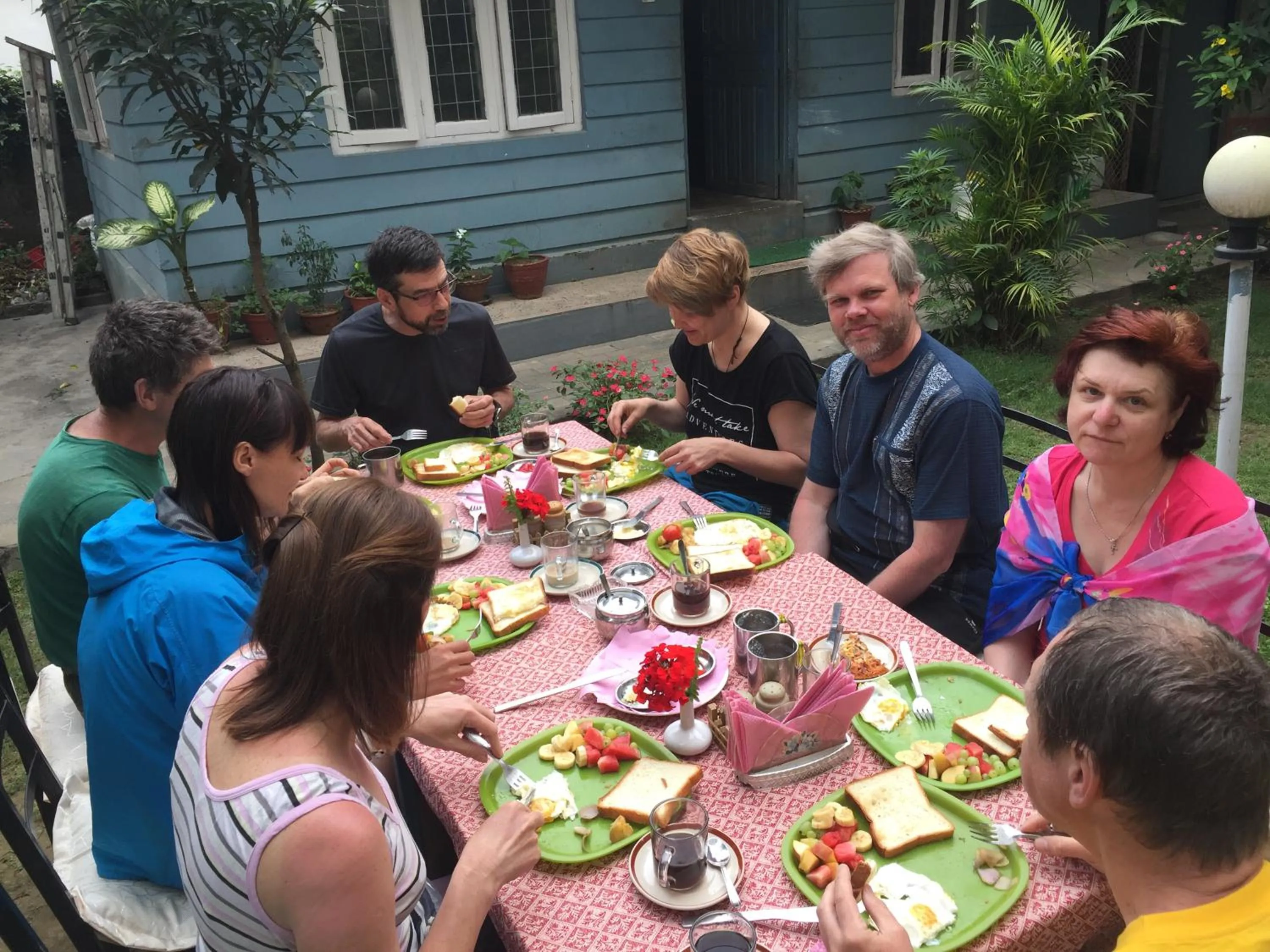 Food and drinks in Hotel Fishtail Villa