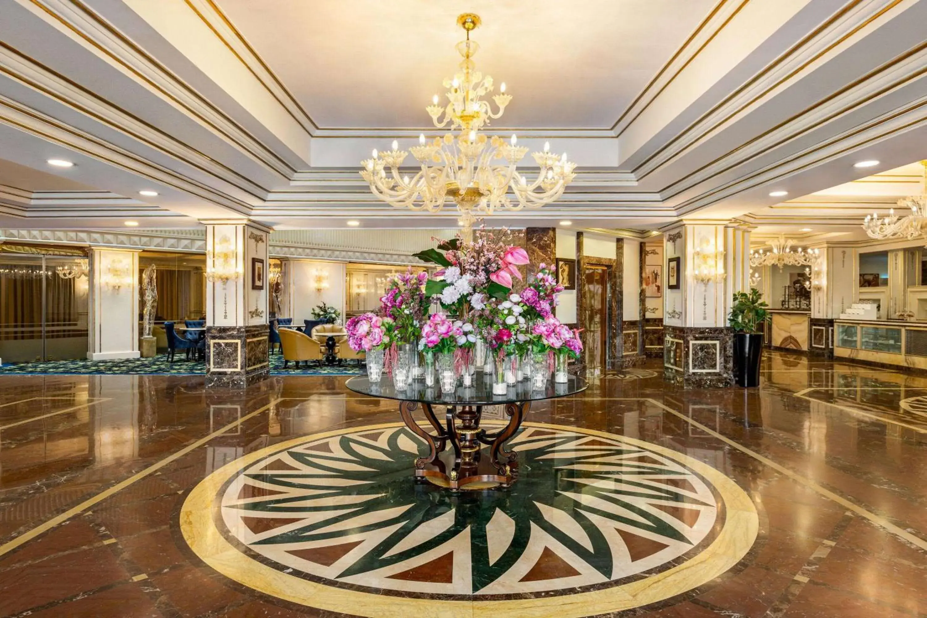 Lobby or reception in Grand Regency Doha, Trademark Collection by Wyndham Lobby or reception in Grand Regency Doha, Trademark Collection by Wyndham