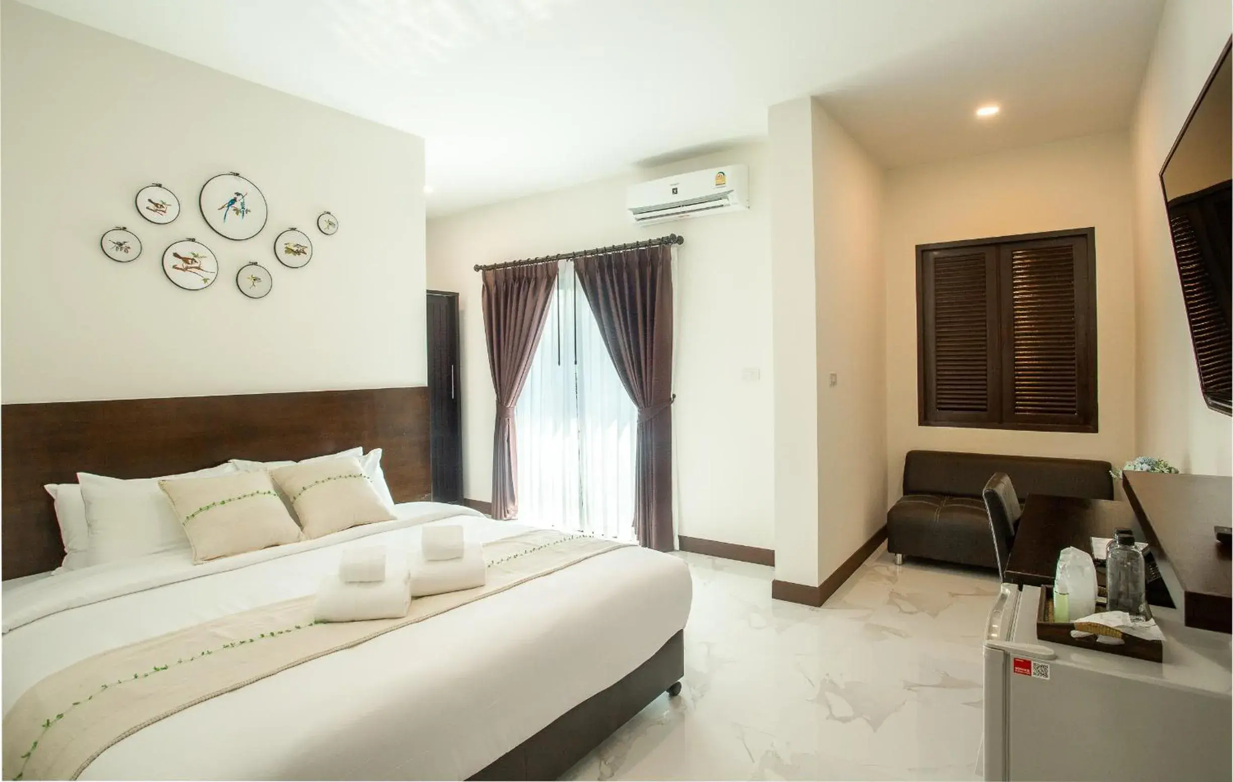 Bedroom, Bed in Khampare Chiang Mai Hotel Bedroom, Bed in Khampare Chiang Mai Hotel