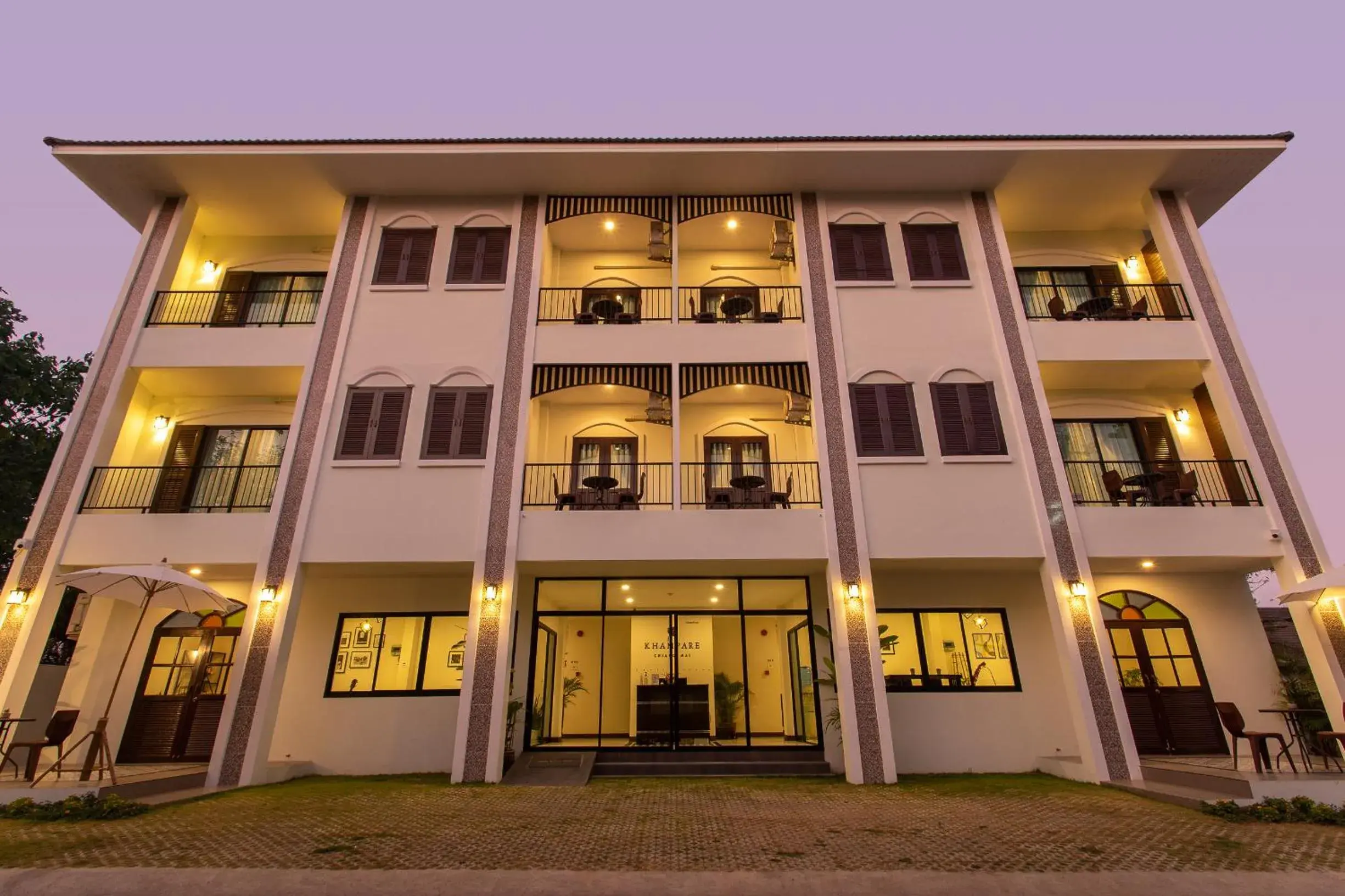Property building in Khampare Chiang Mai Hotel Property building in Khampare Chiang Mai Hotel