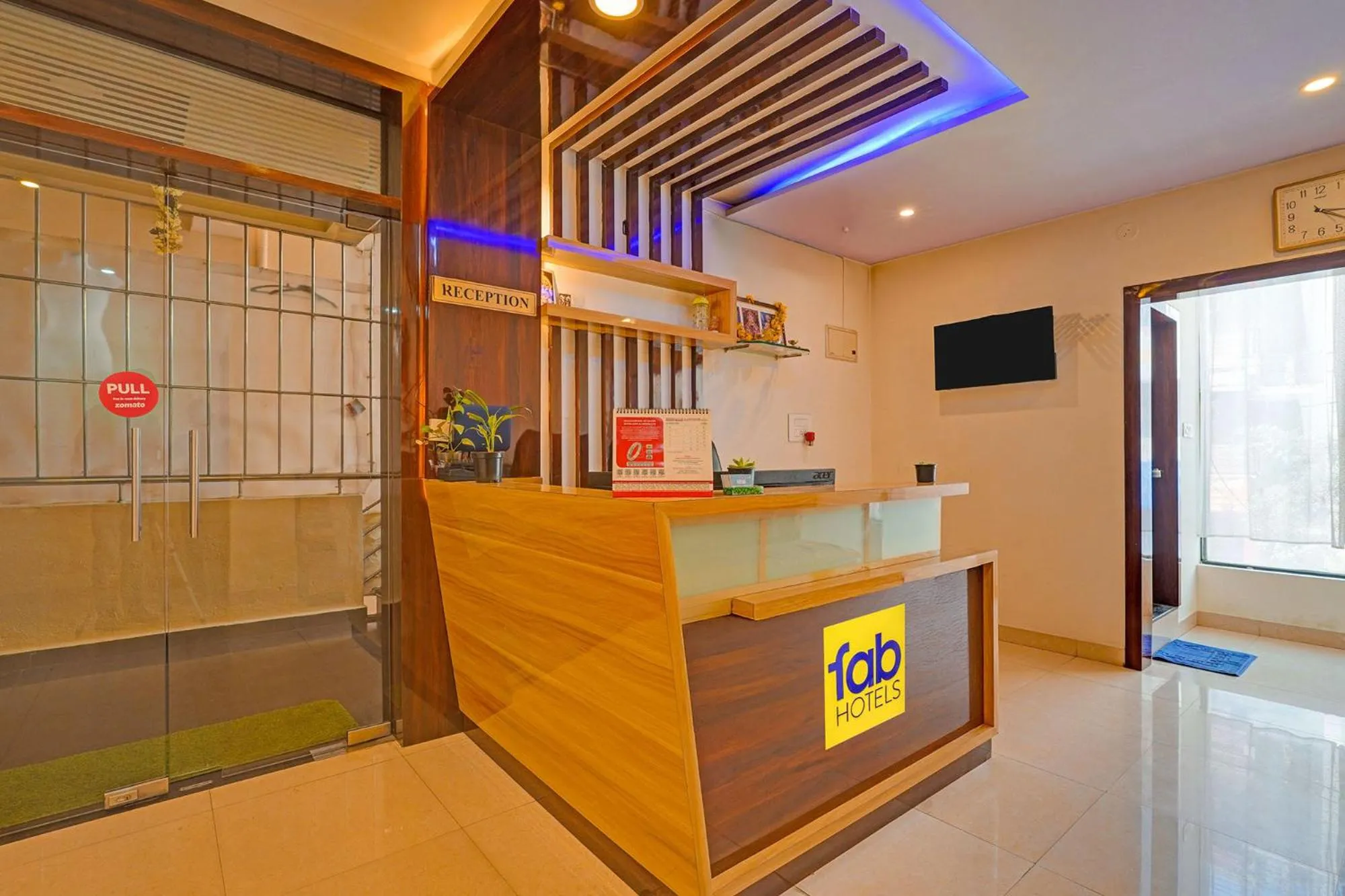 Lobby or reception in FabHotel Royal Blue Meridian Inn