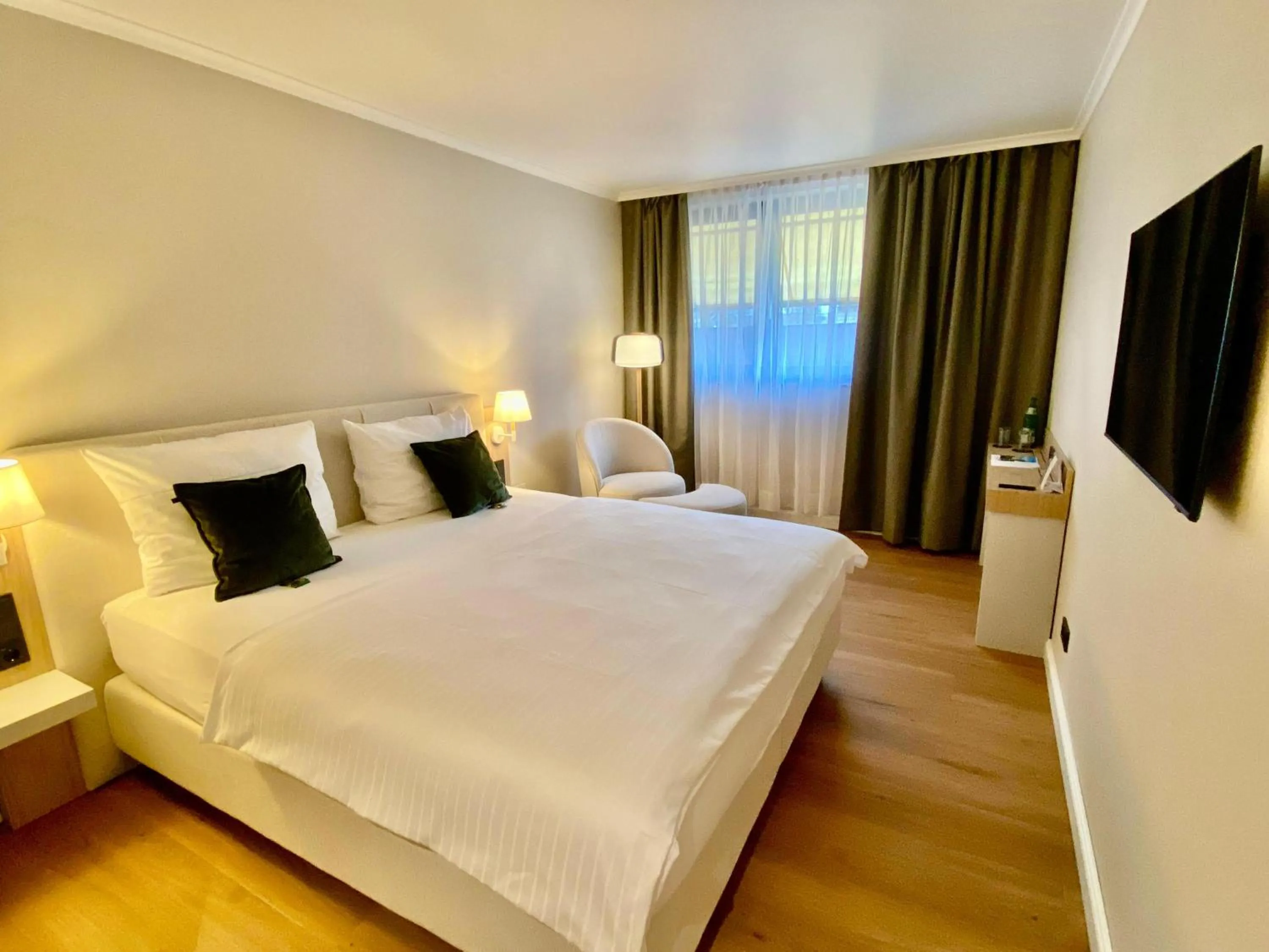 Photo of the whole room, Bed in Vital Hotel Westfalen Therme Wellness Resort & SPA