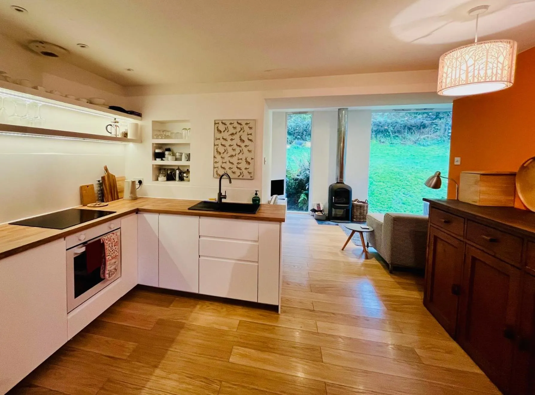 kitchen in 4 Balvaig Cottage, Strathyre