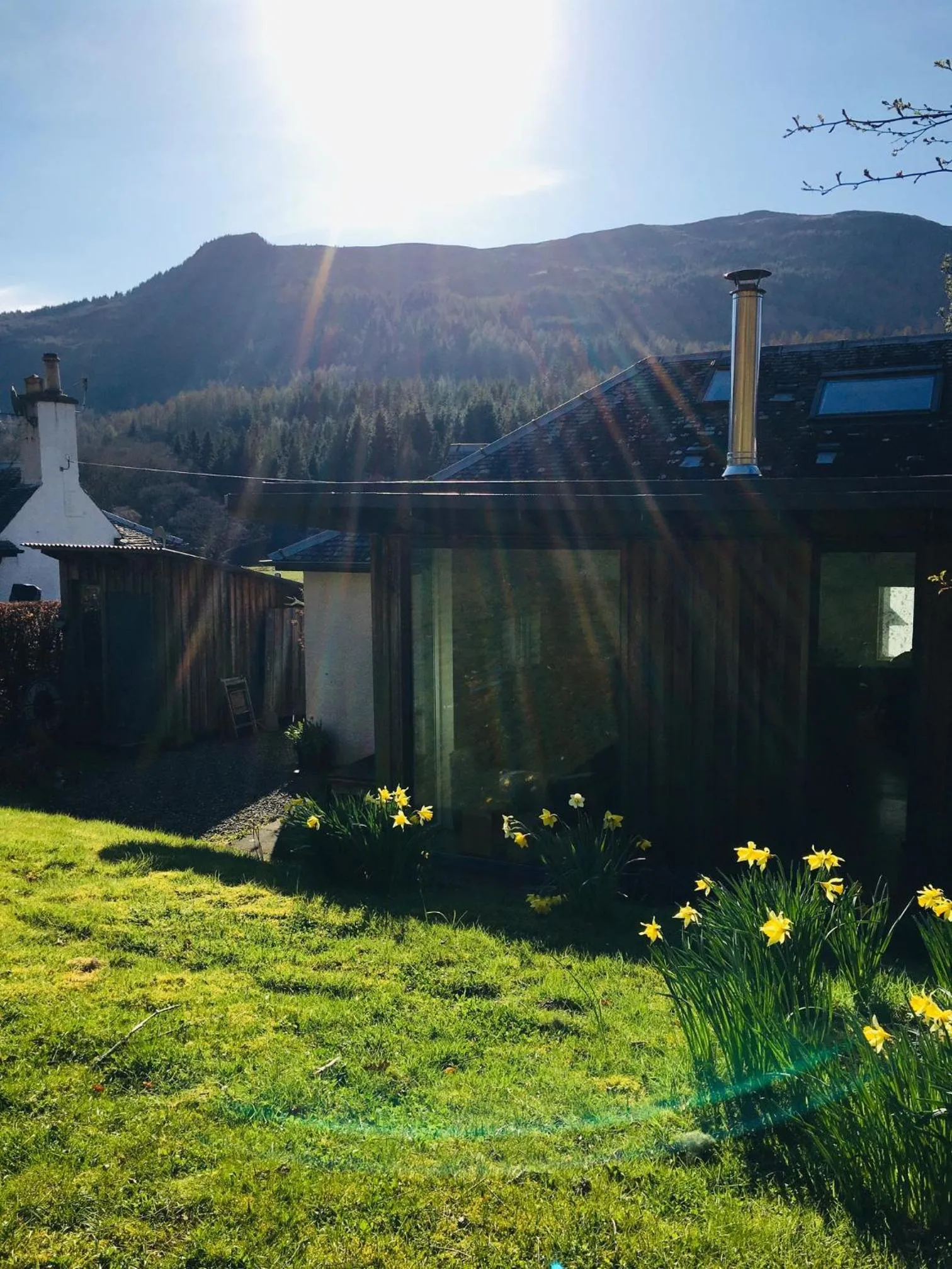 View (from property/room) in 4 Balvaig Cottage, Strathyre