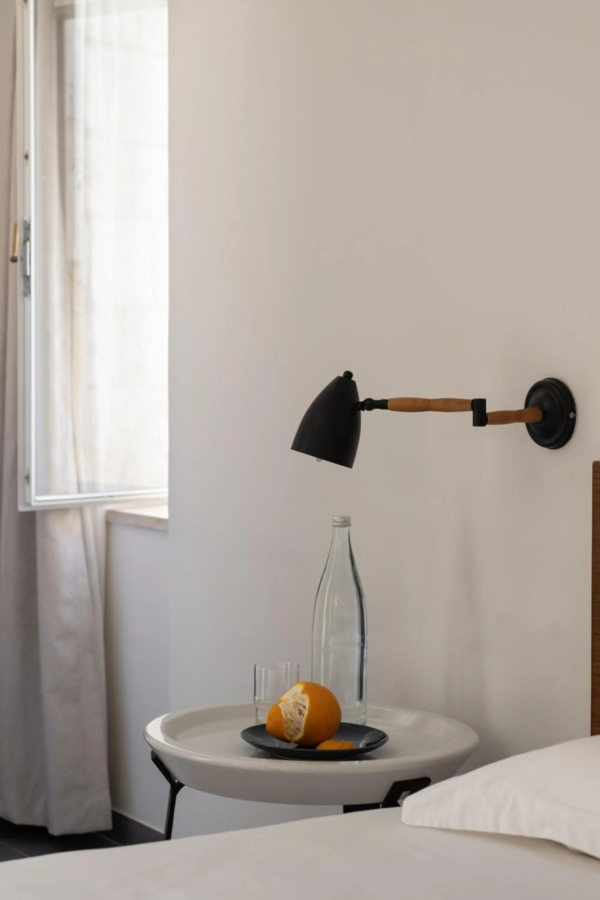 Decorative detail, Bed in Khan Ein Karem Boutique Hotel