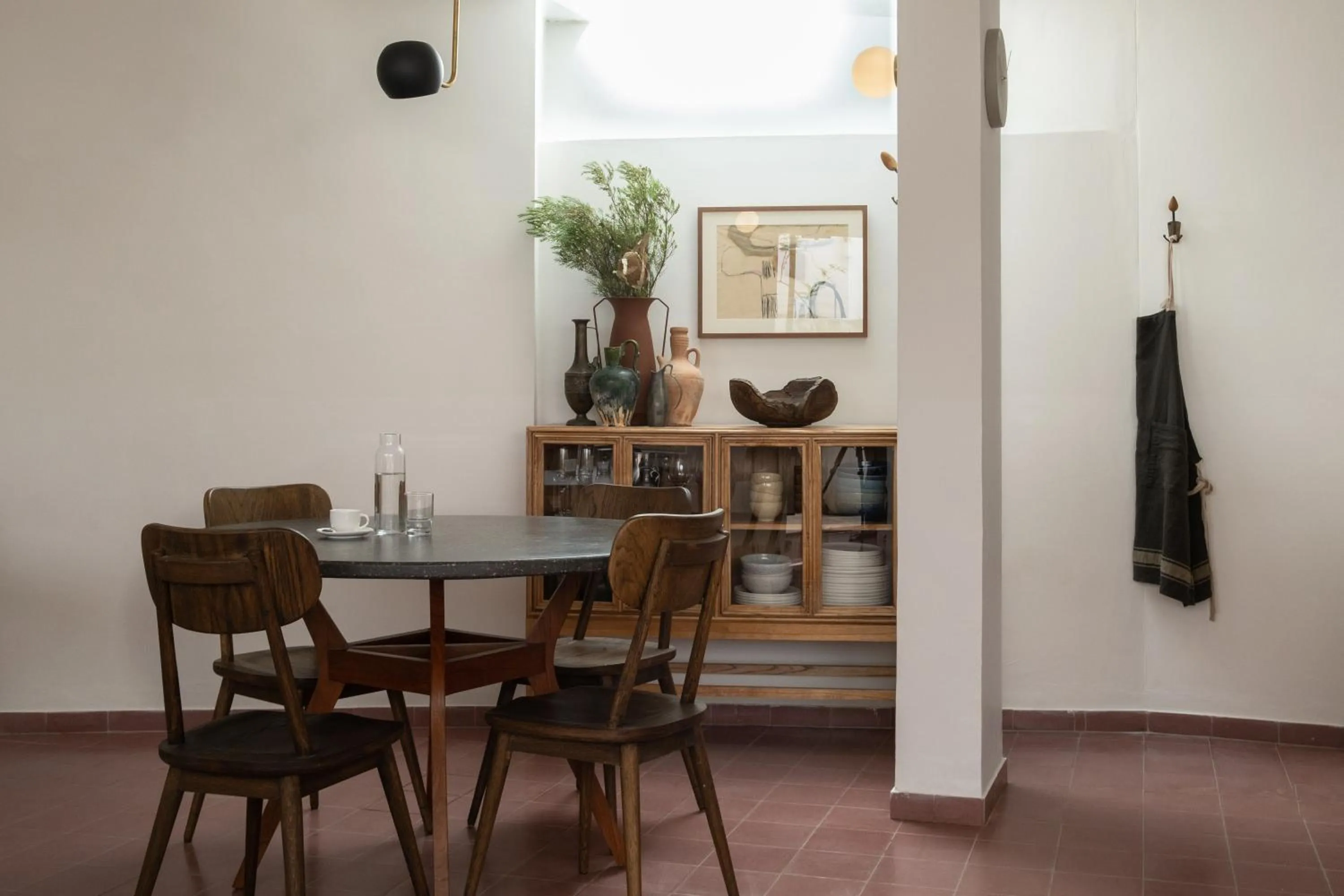 Restaurant/places to eat in Khan Ein Karem Boutique Hotel