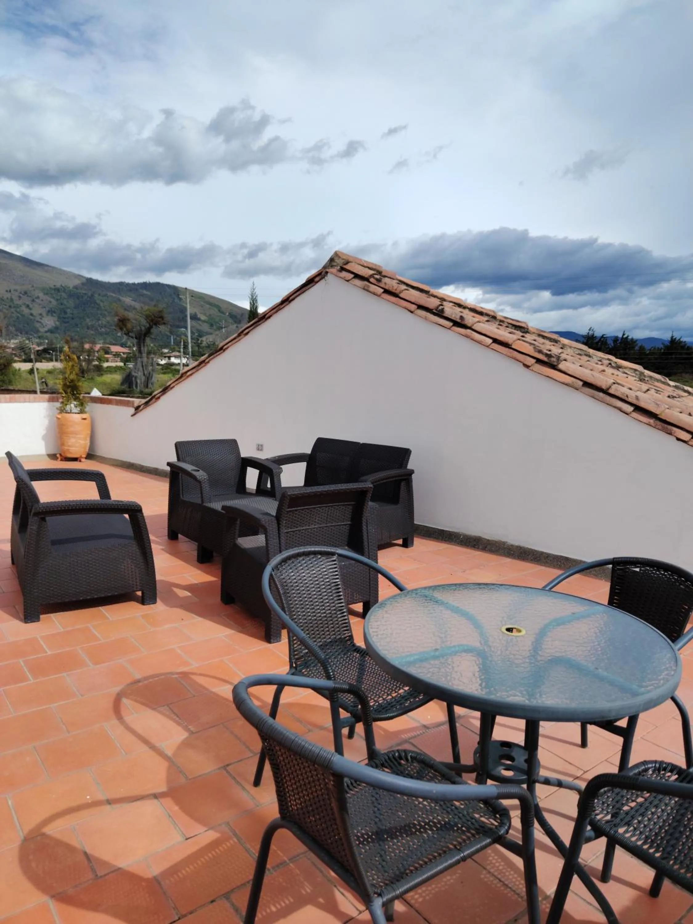 Patio in La Alhambra Hotel Boutique