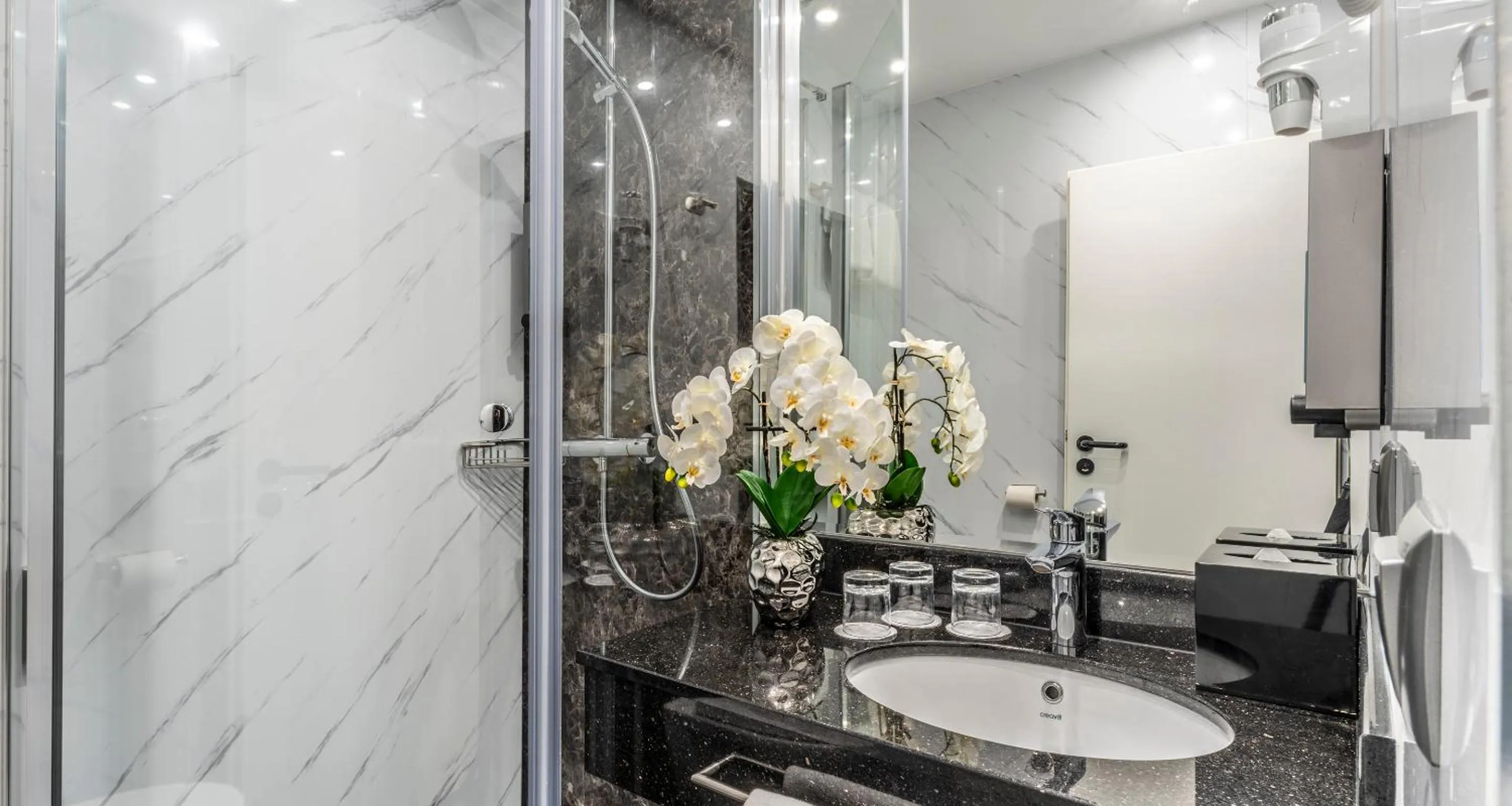 Shower in PLAZA INN Mühldorf