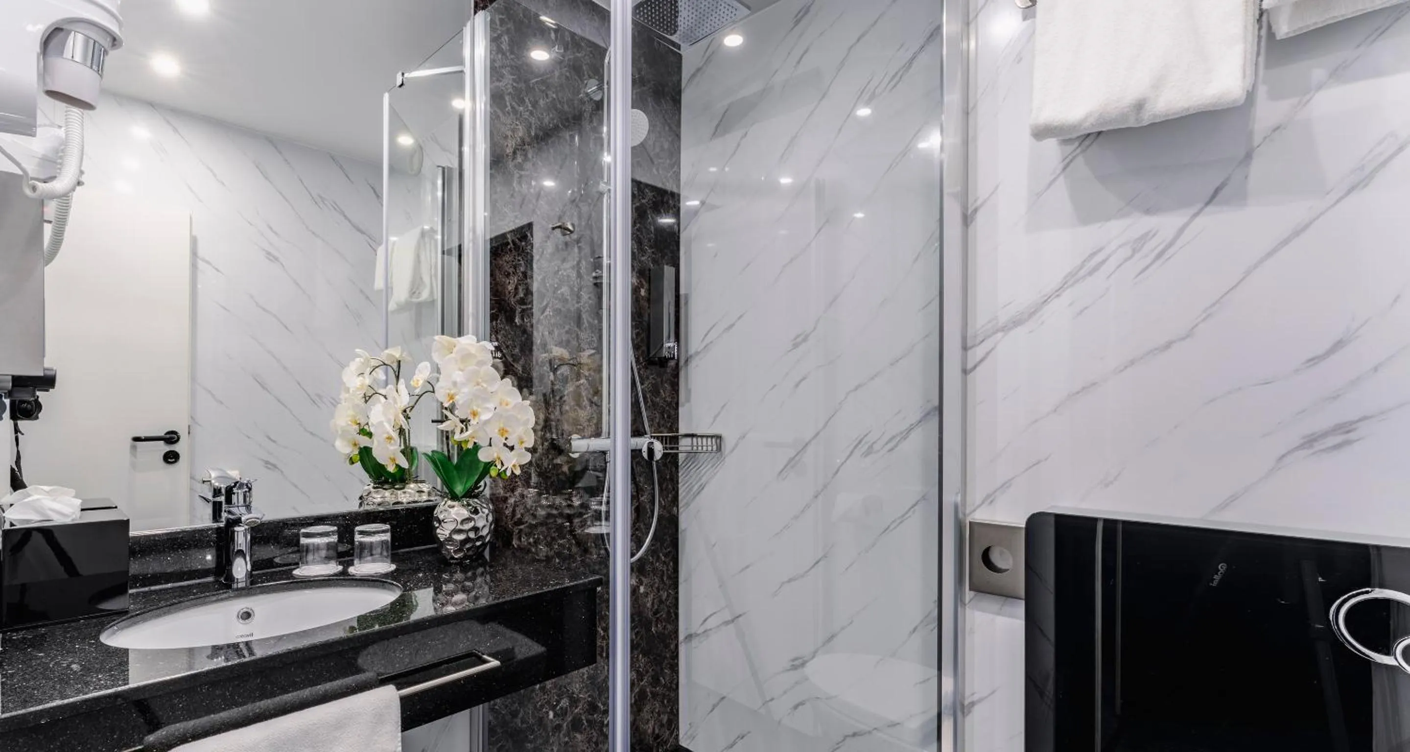 Shower in PLAZA INN Mühldorf