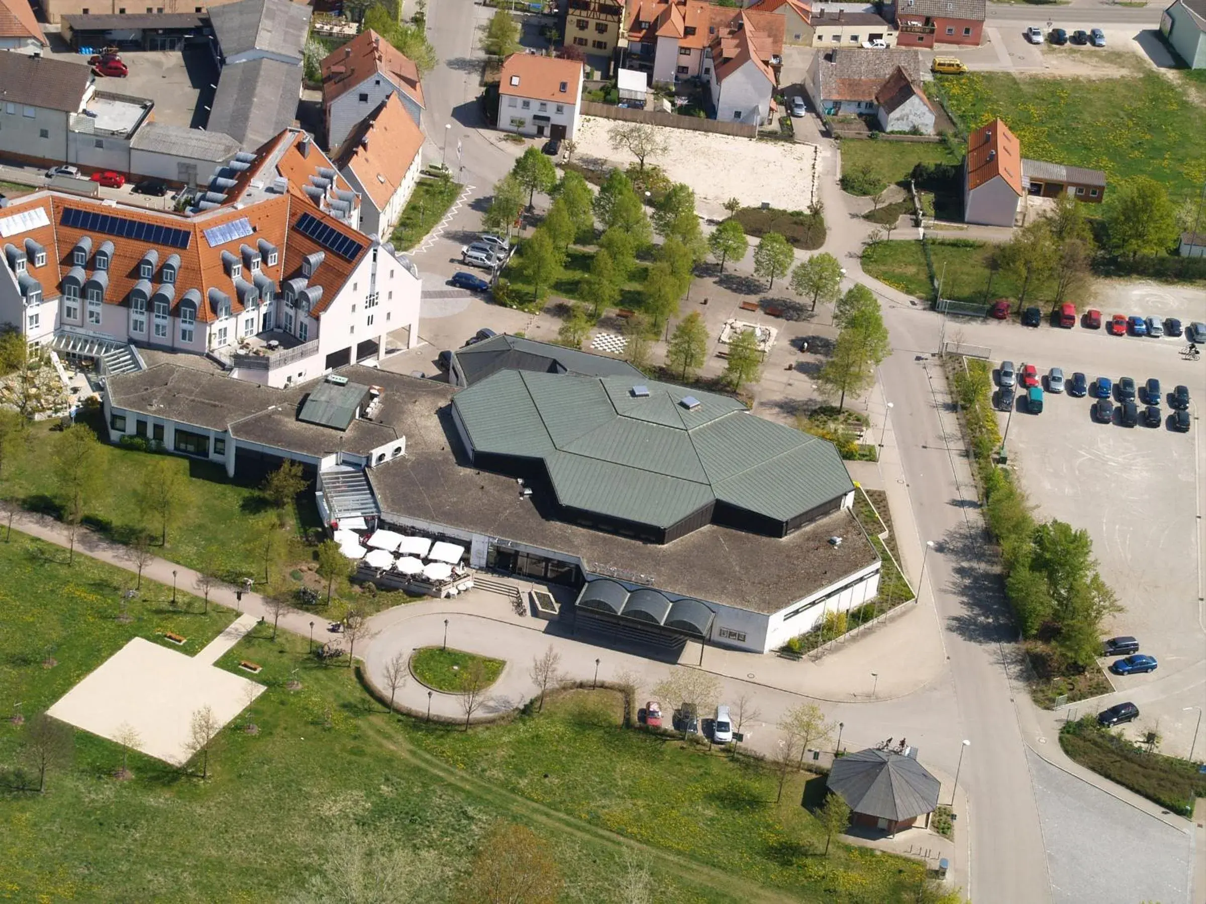 Bird's eye view, Bird's-eye View in Parkhotel Altmühltal