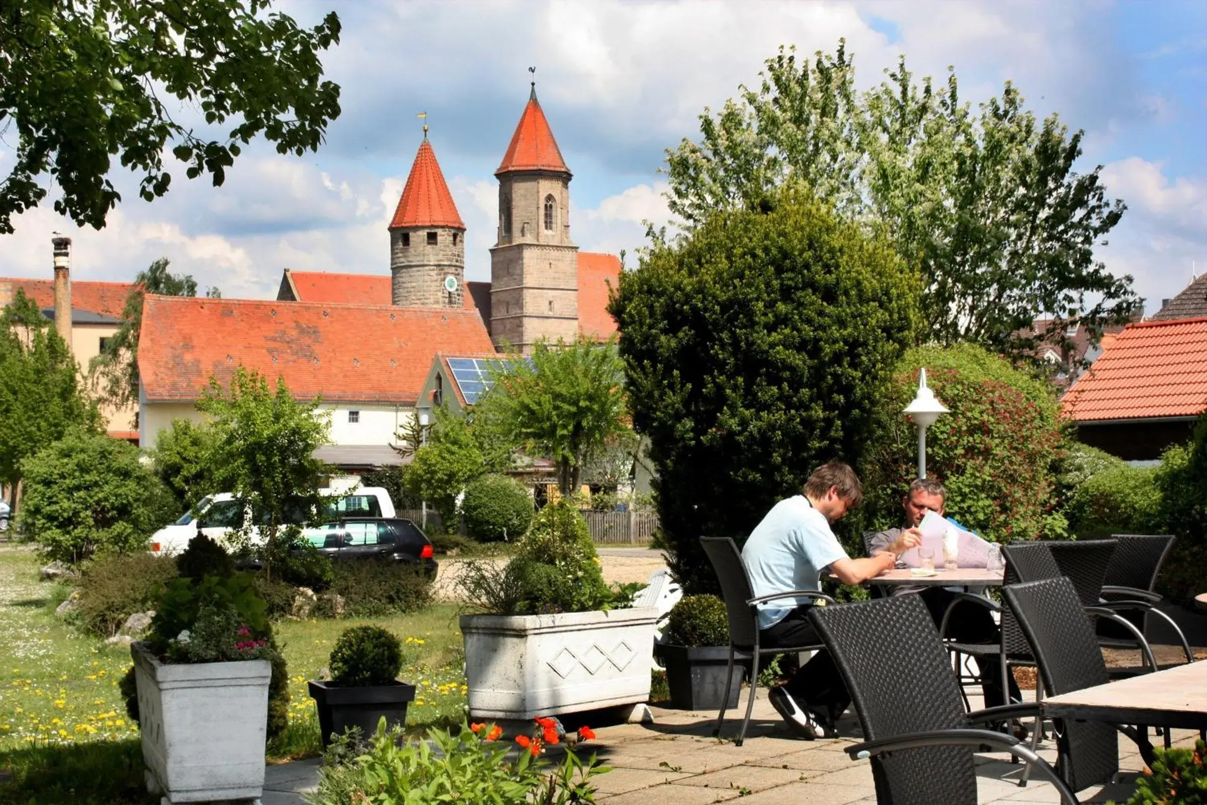 Restaurant/places to eat in Parkhotel Altmühltal