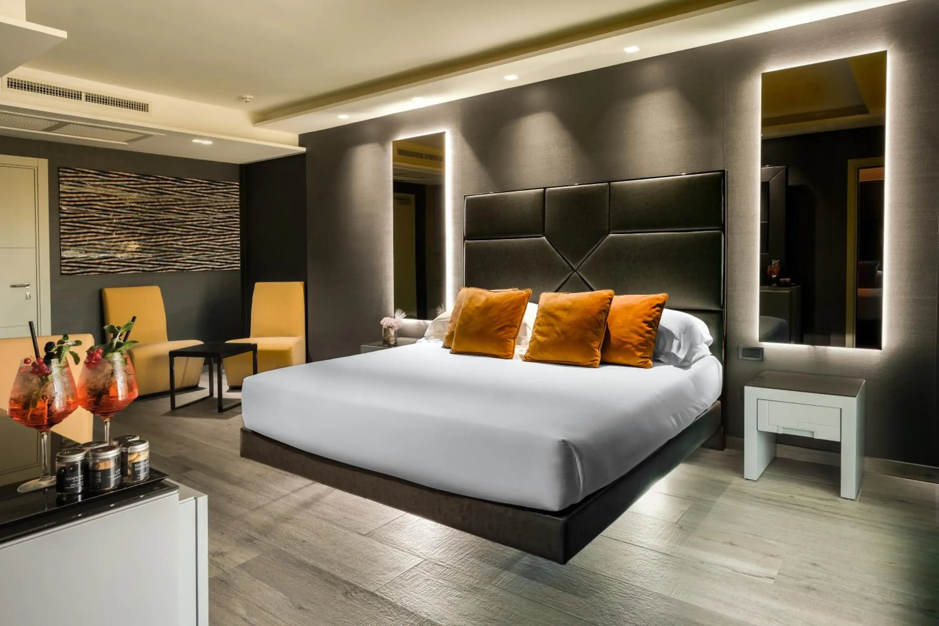 Bed in Hotel & Resort Tre Fontane Luxury Bed in Hotel & Resort Tre Fontane Luxury