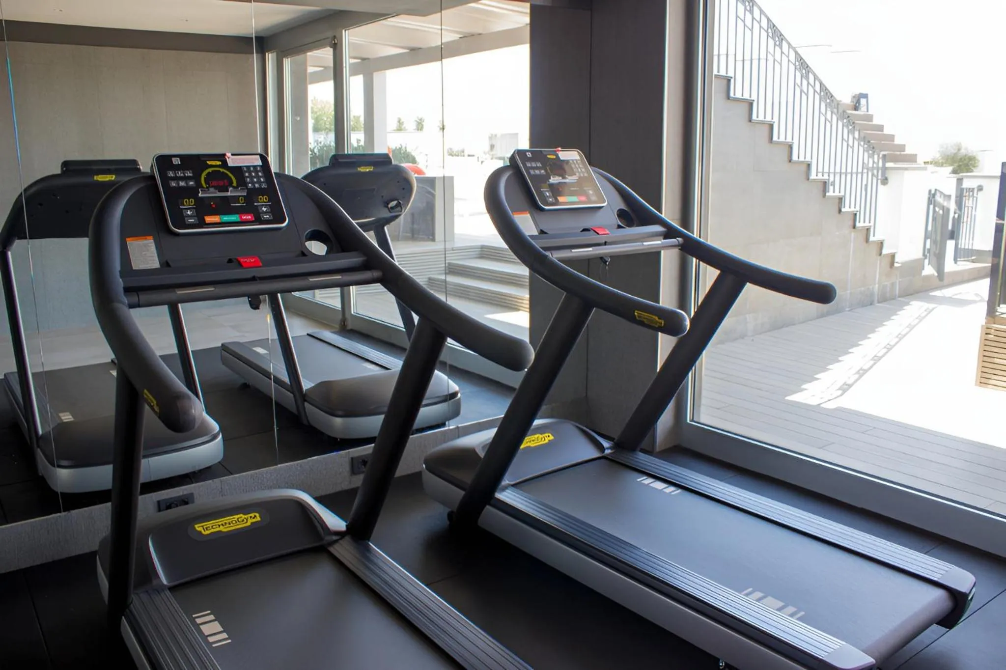 Fitness centre/facilities in Hotel & Resort Tre Fontane Luxury