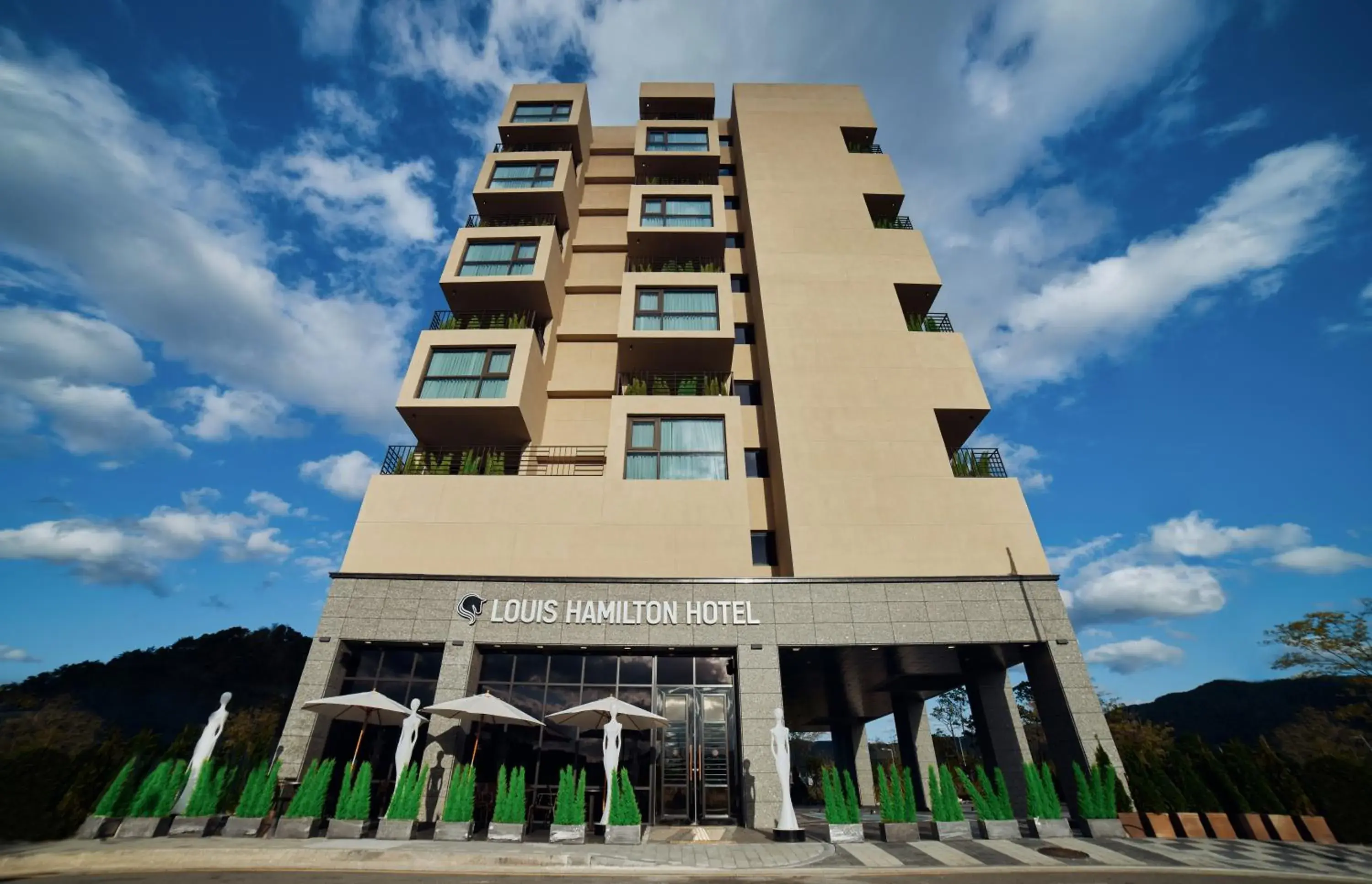 Property building in Best Louis Hamilton Hotel West Busan Property building in Best Louis Hamilton Hotel West Busan