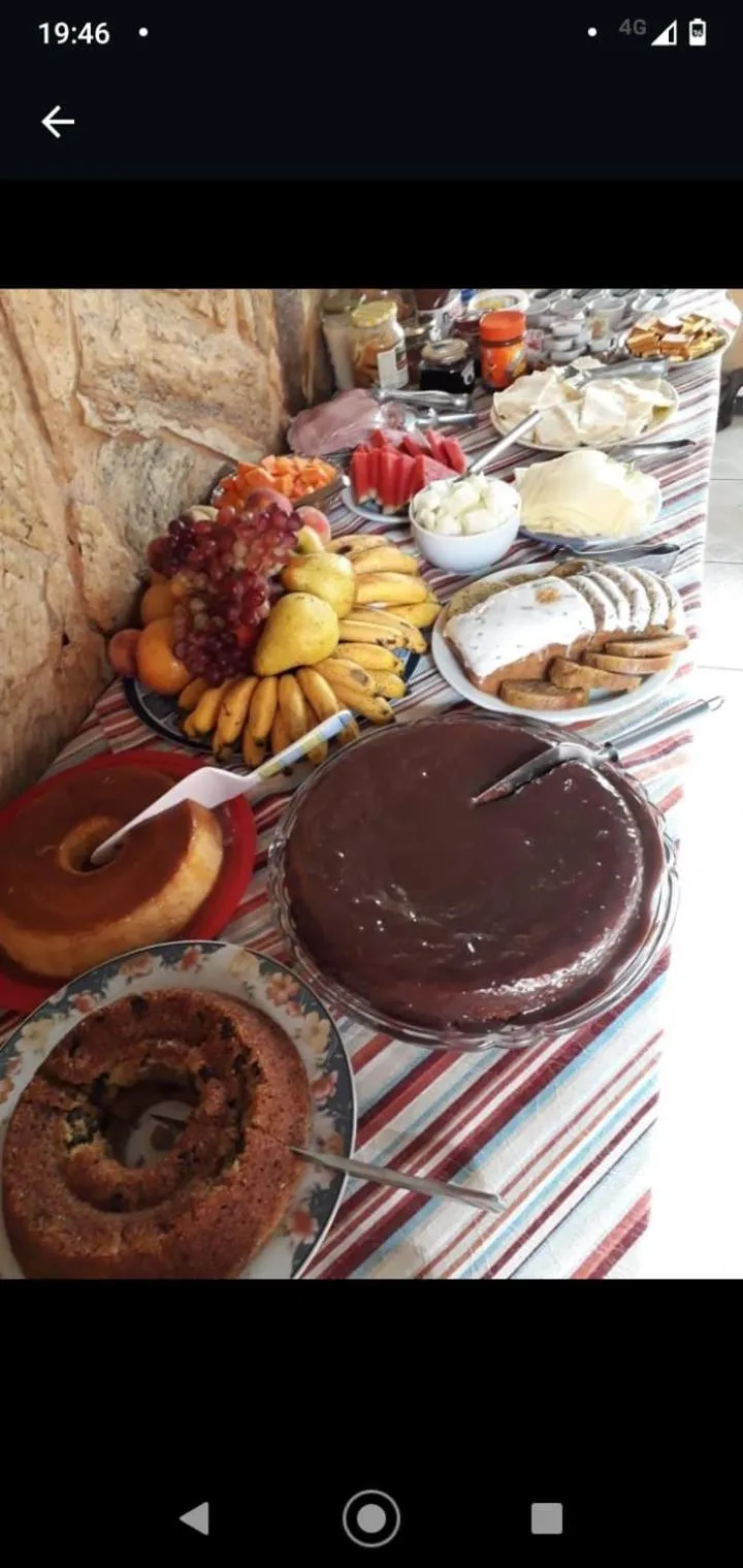 Breakfast in Pousada Colibri Serrano