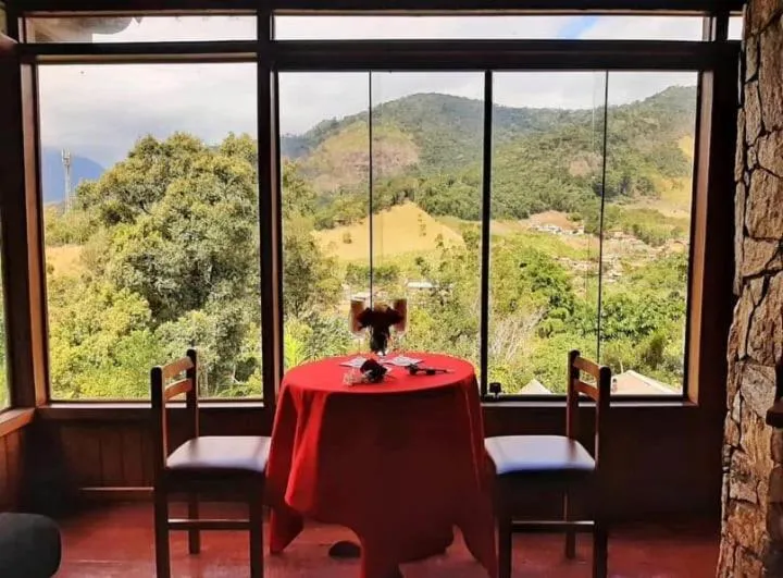 Garden view in Pousada Colibri Serrano