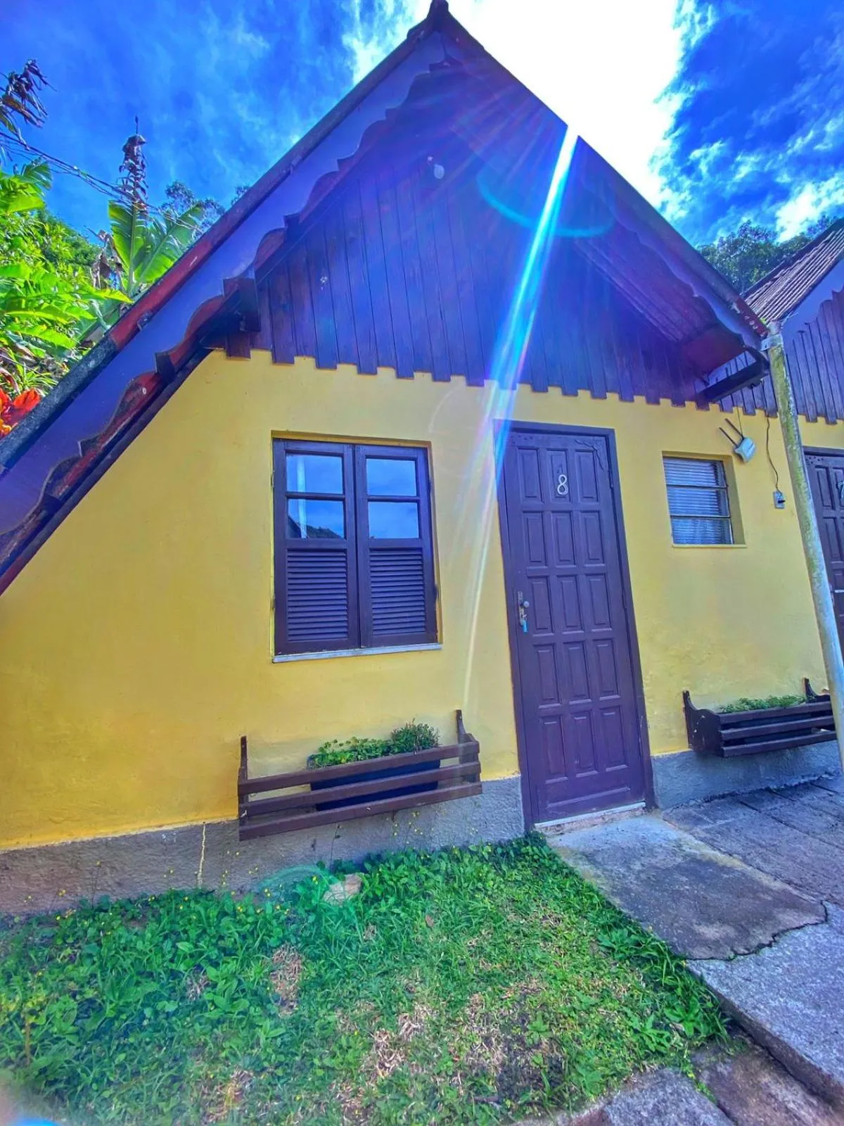 Facade/entrance in Pousada Colibri Serrano