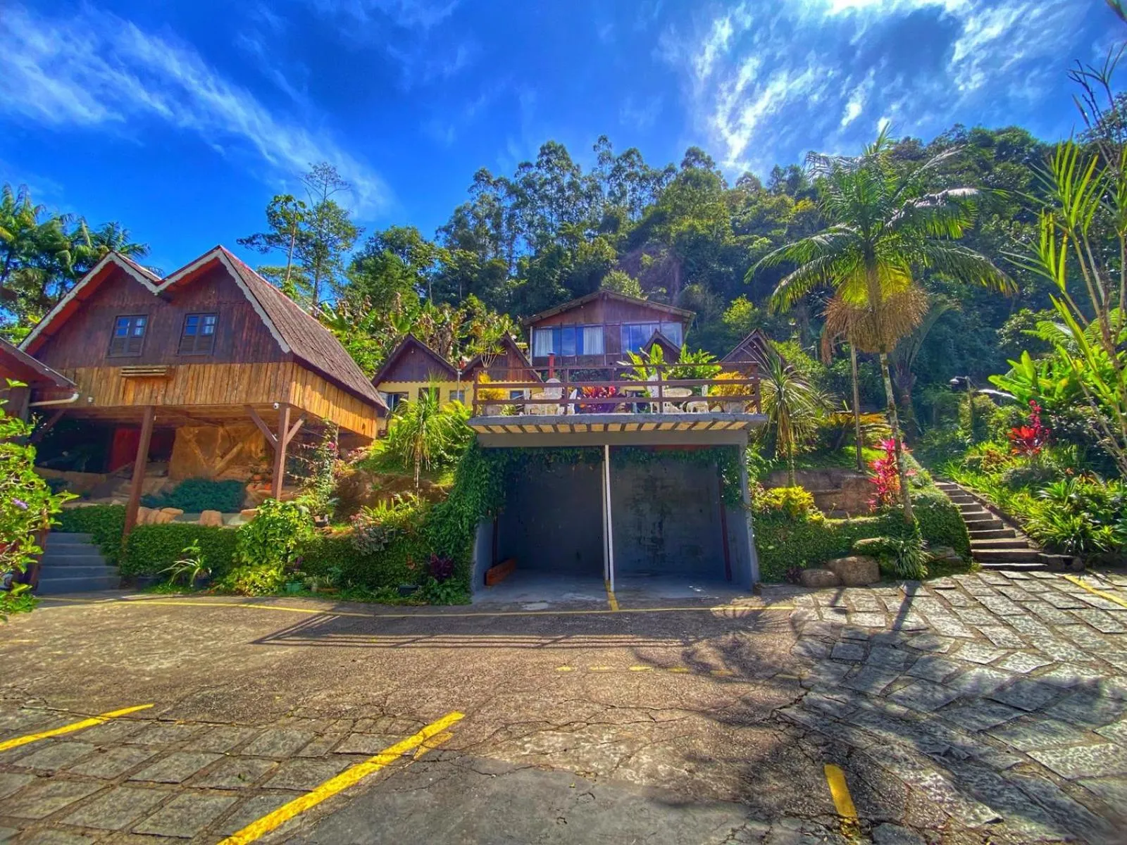Property building in Pousada Colibri Serrano
