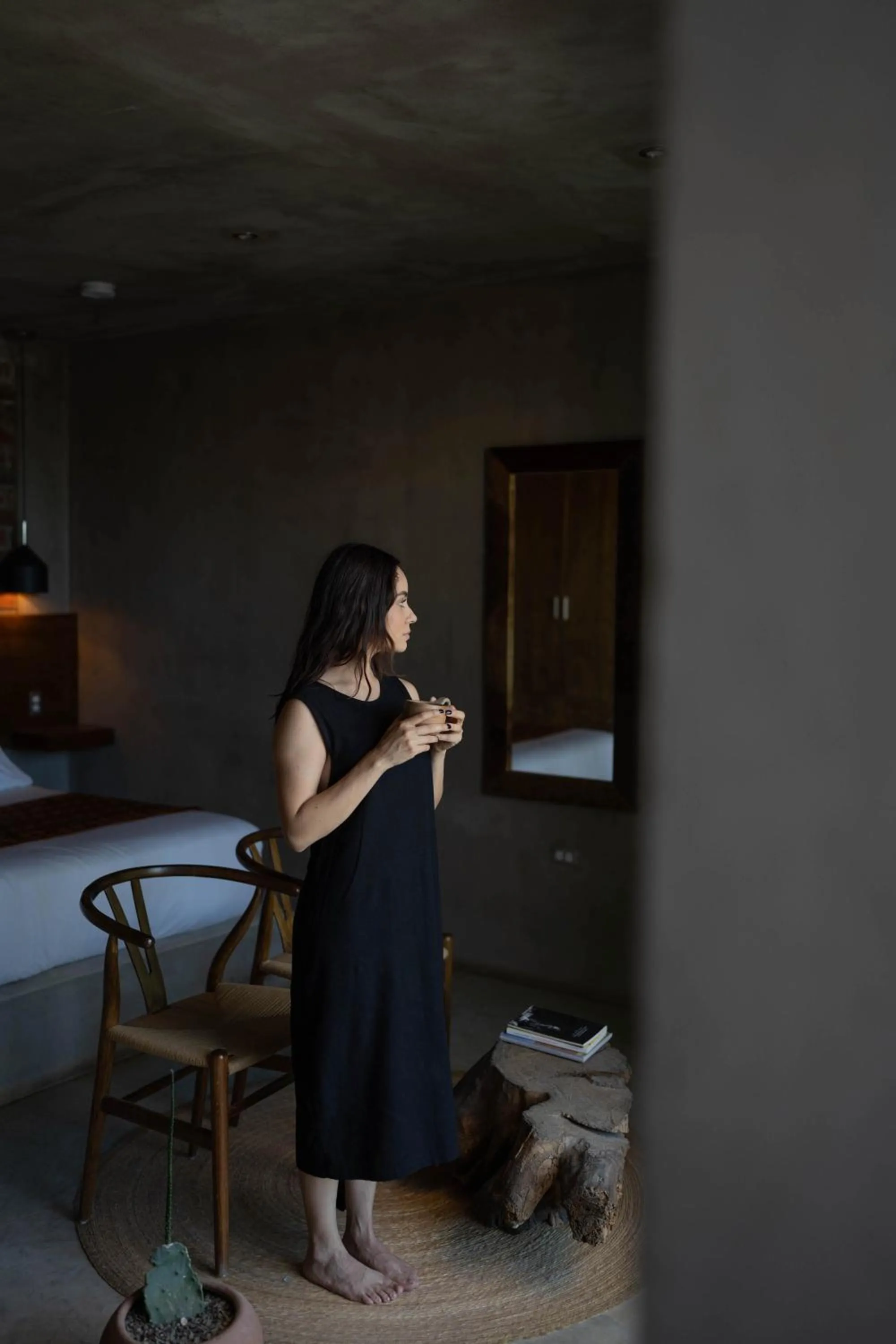 Decorative detail in Casa Michaus Valle de Guadalupe