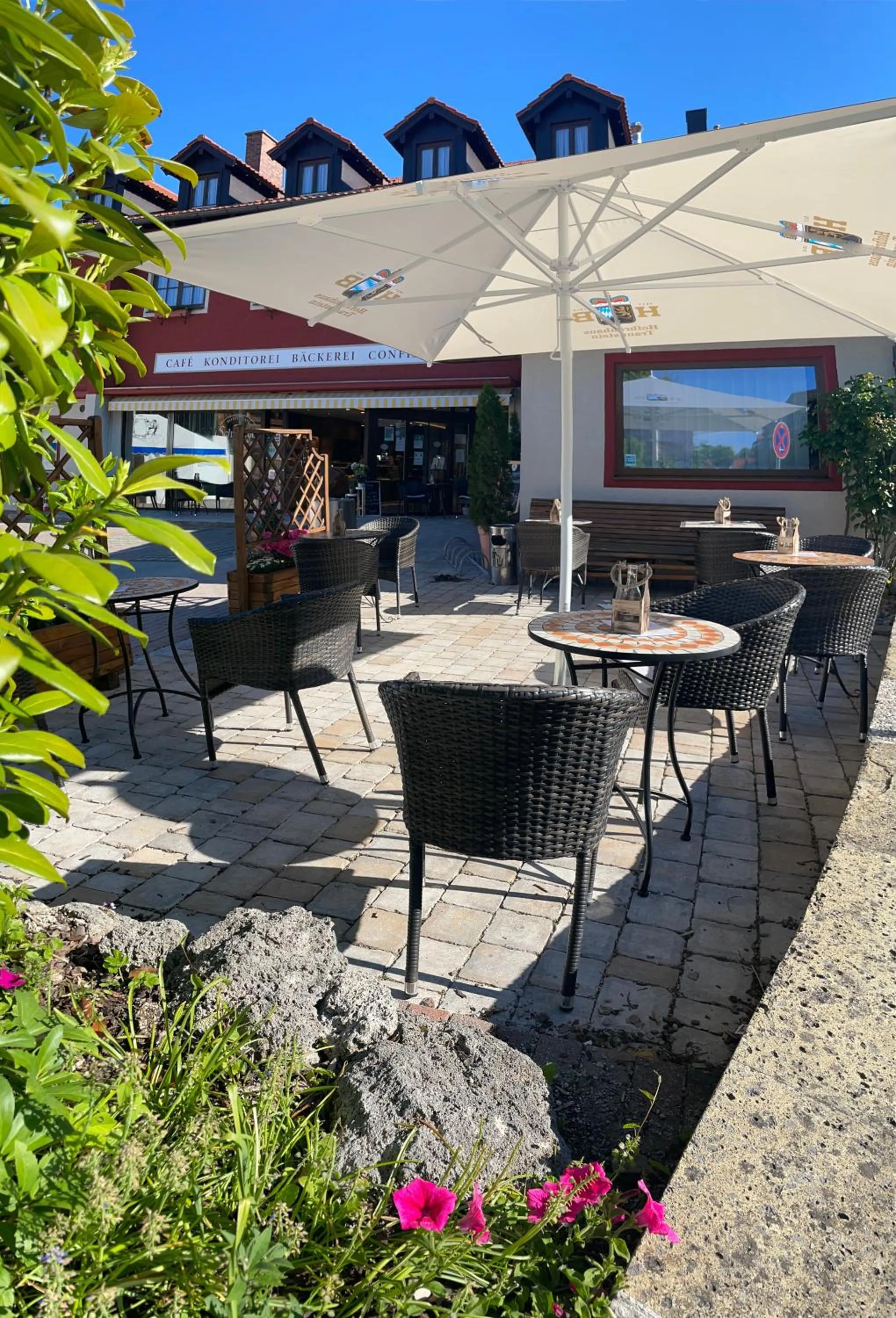 Restaurant/places to eat in Hotel Schwaiger