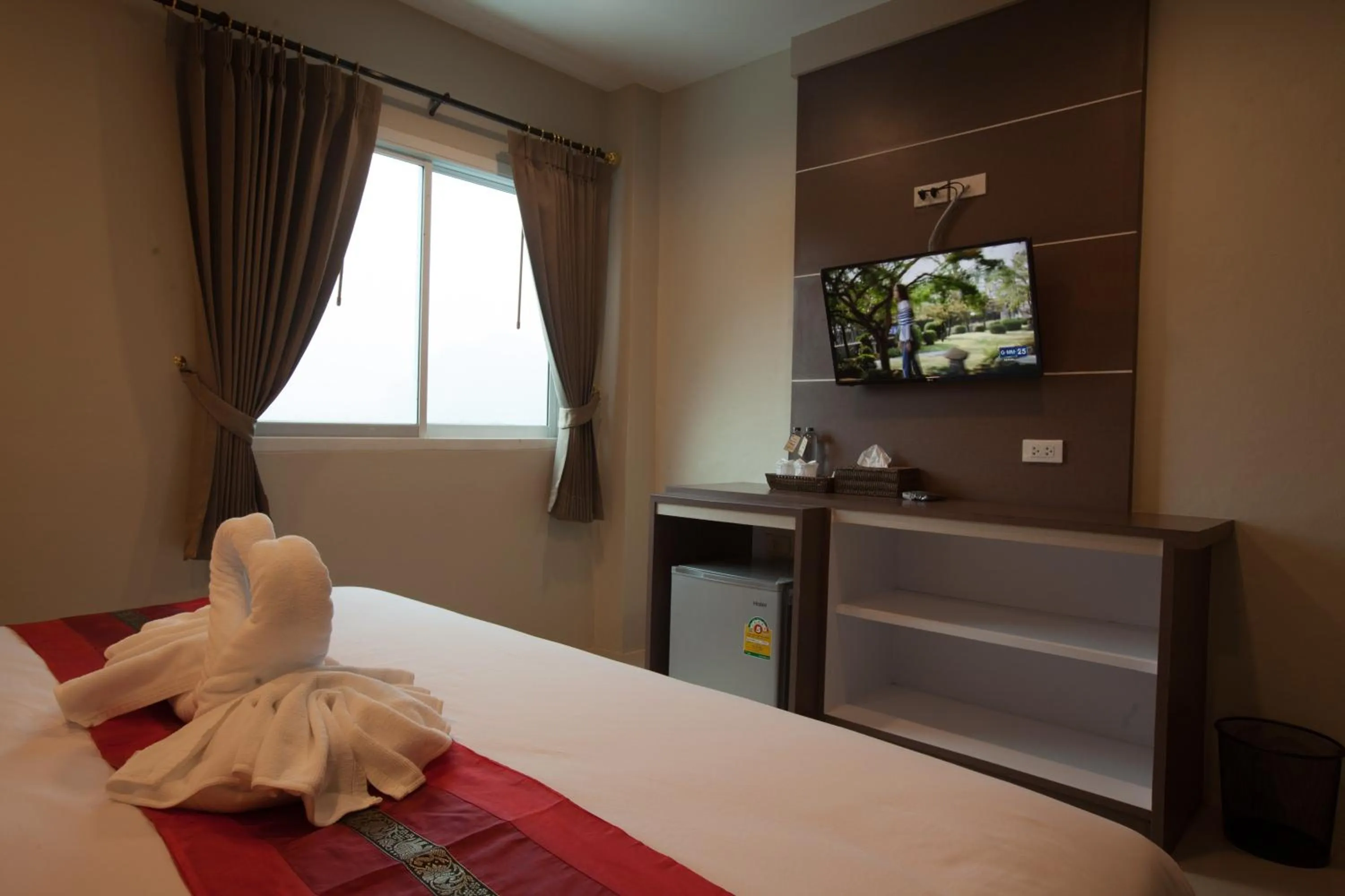 Bed in Pranee Home Phang-nga