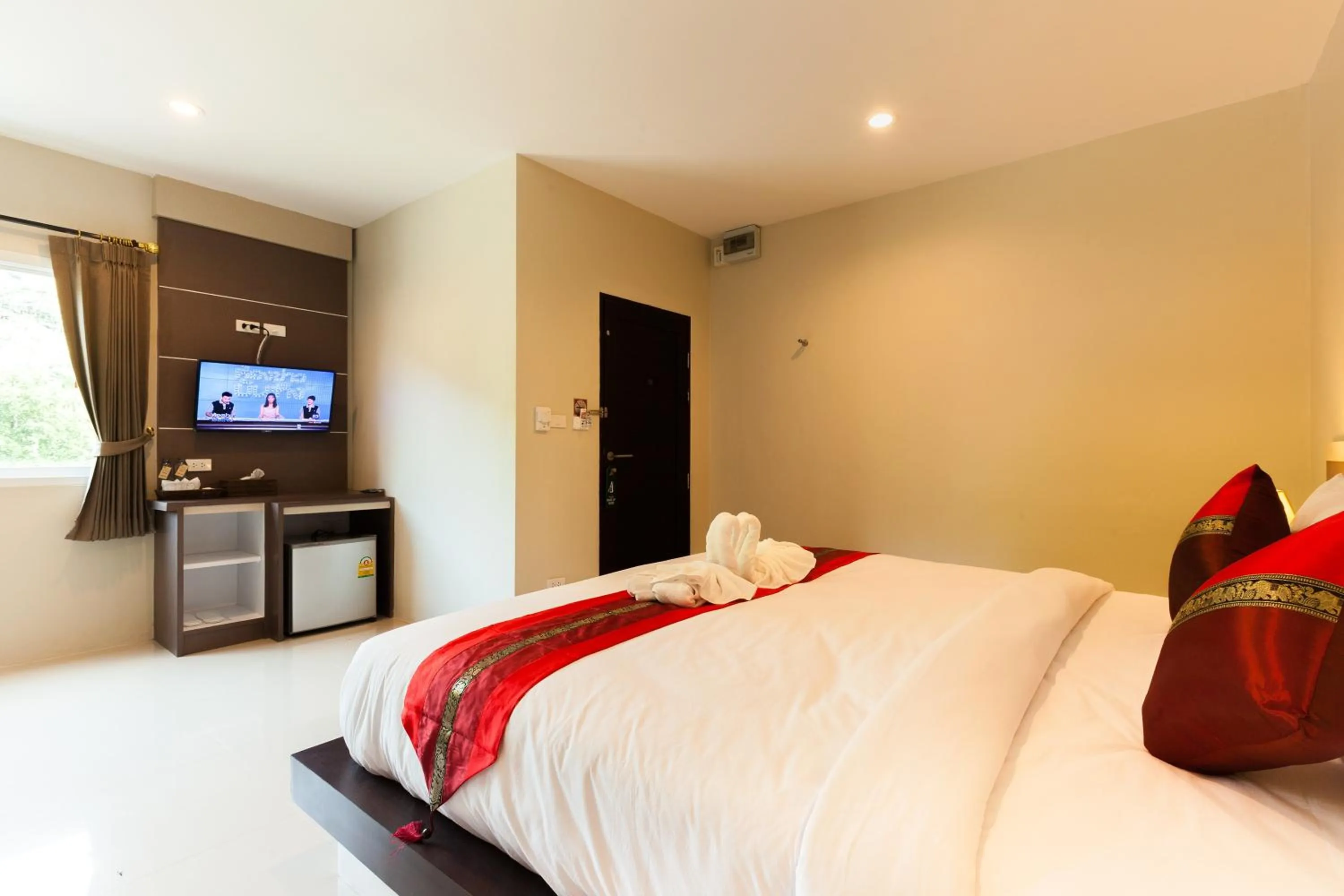 Bedroom, Bed in Pranee Home Phang-nga