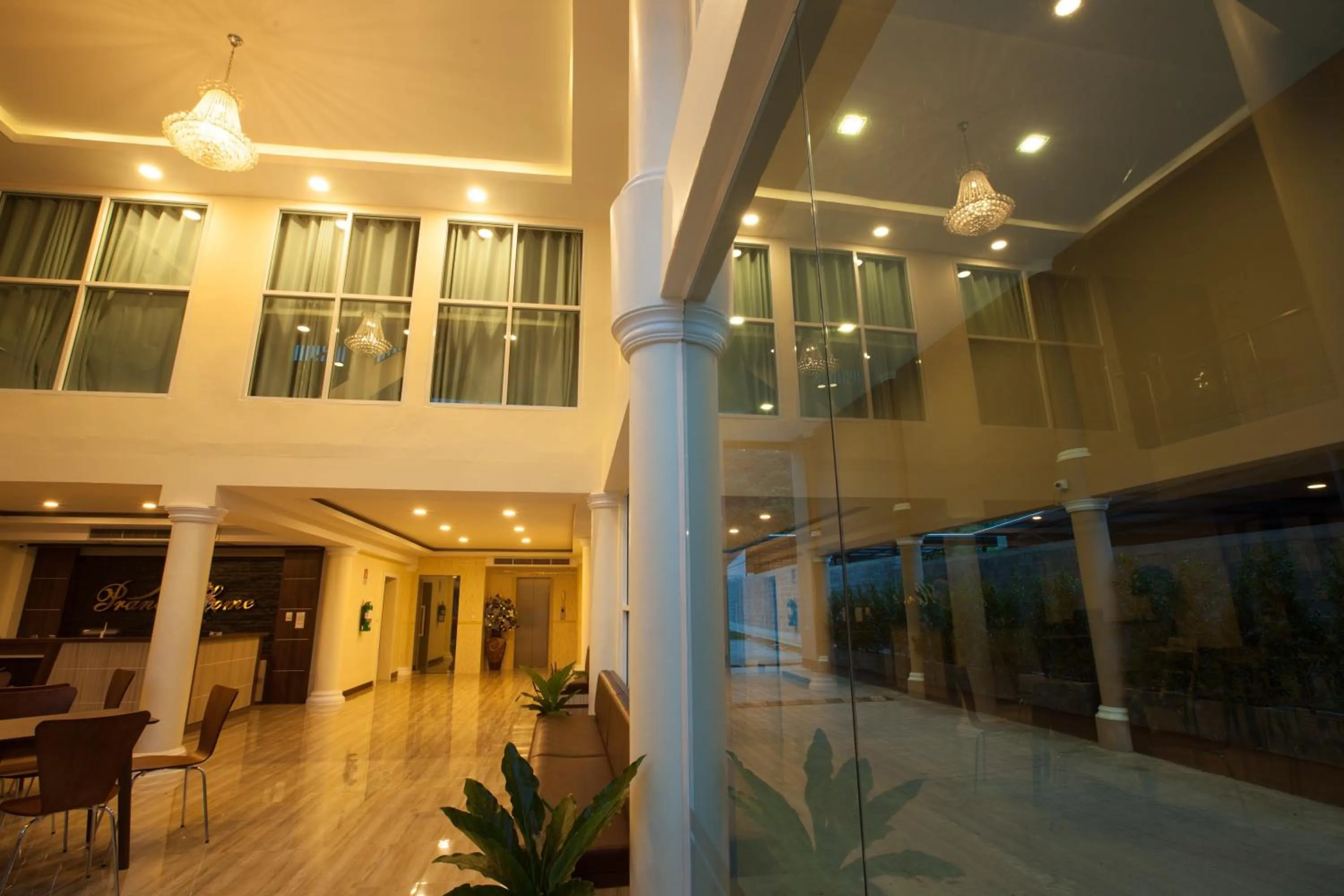 Lobby or reception in Pranee Home Phang-nga