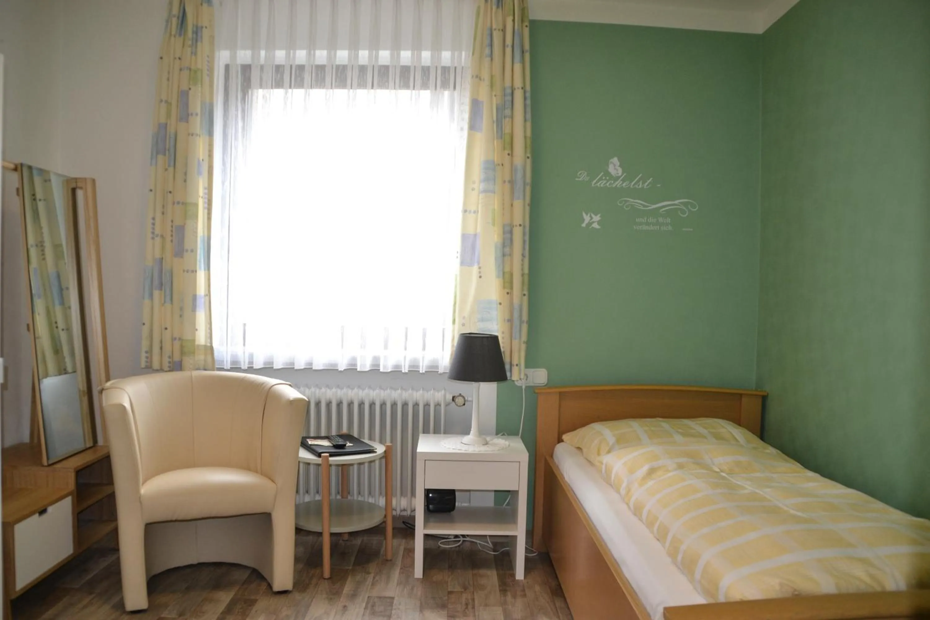 Bed in Landhotel Kunzental