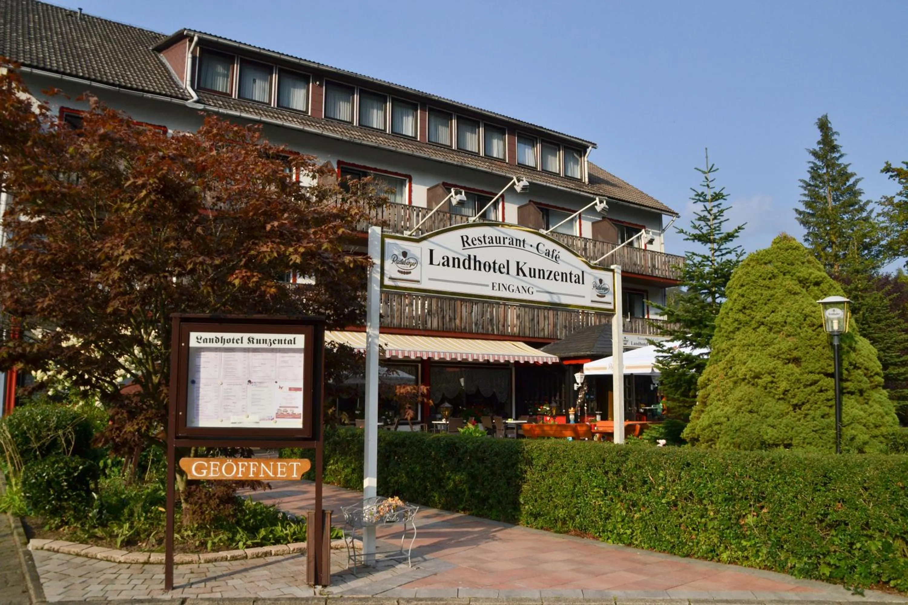 Property building in Landhotel Kunzental