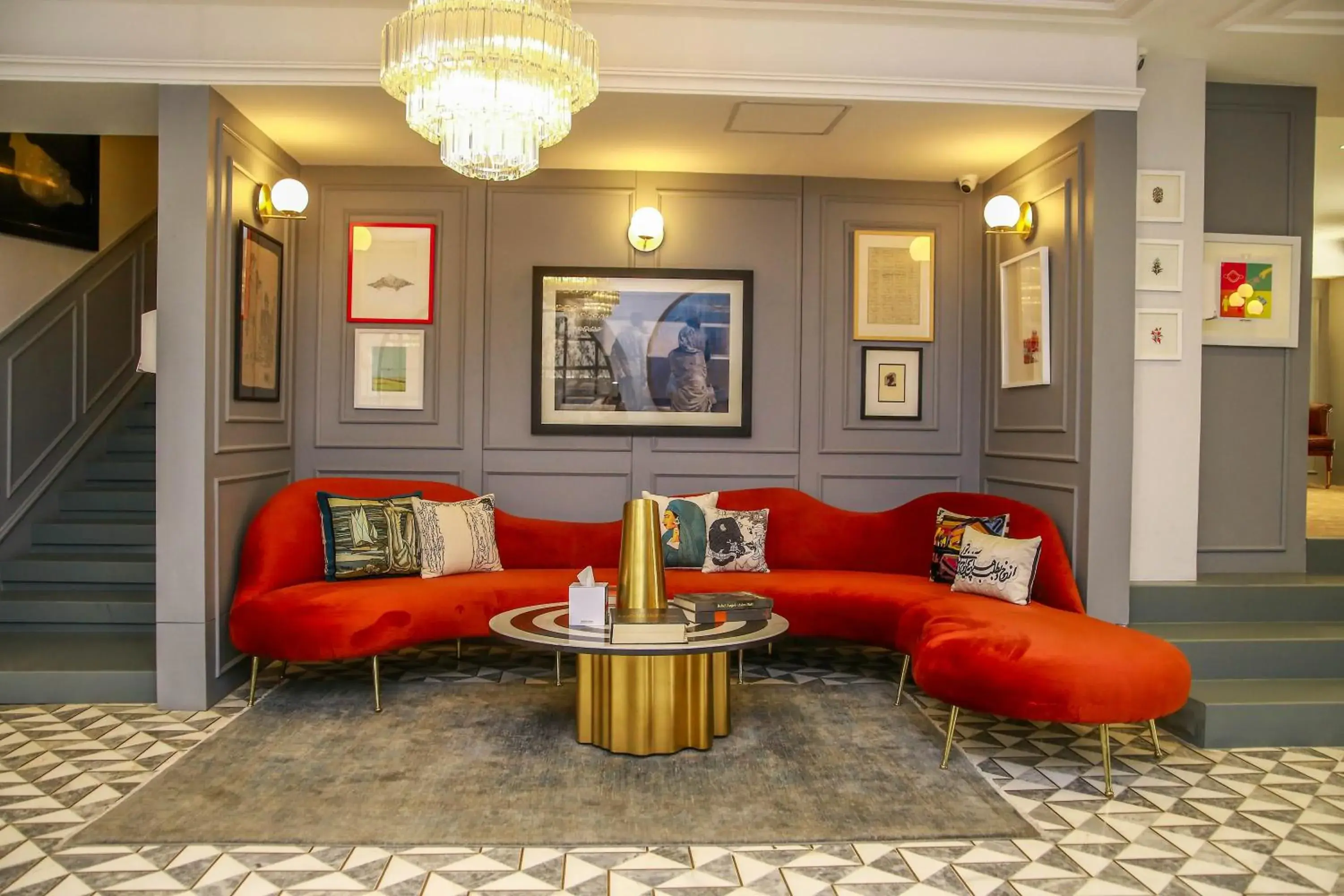 Lobby or reception in Ambiance Boutique Art Hotel Lahore Lobby or reception in Ambiance Boutique Art Hotel Lahore