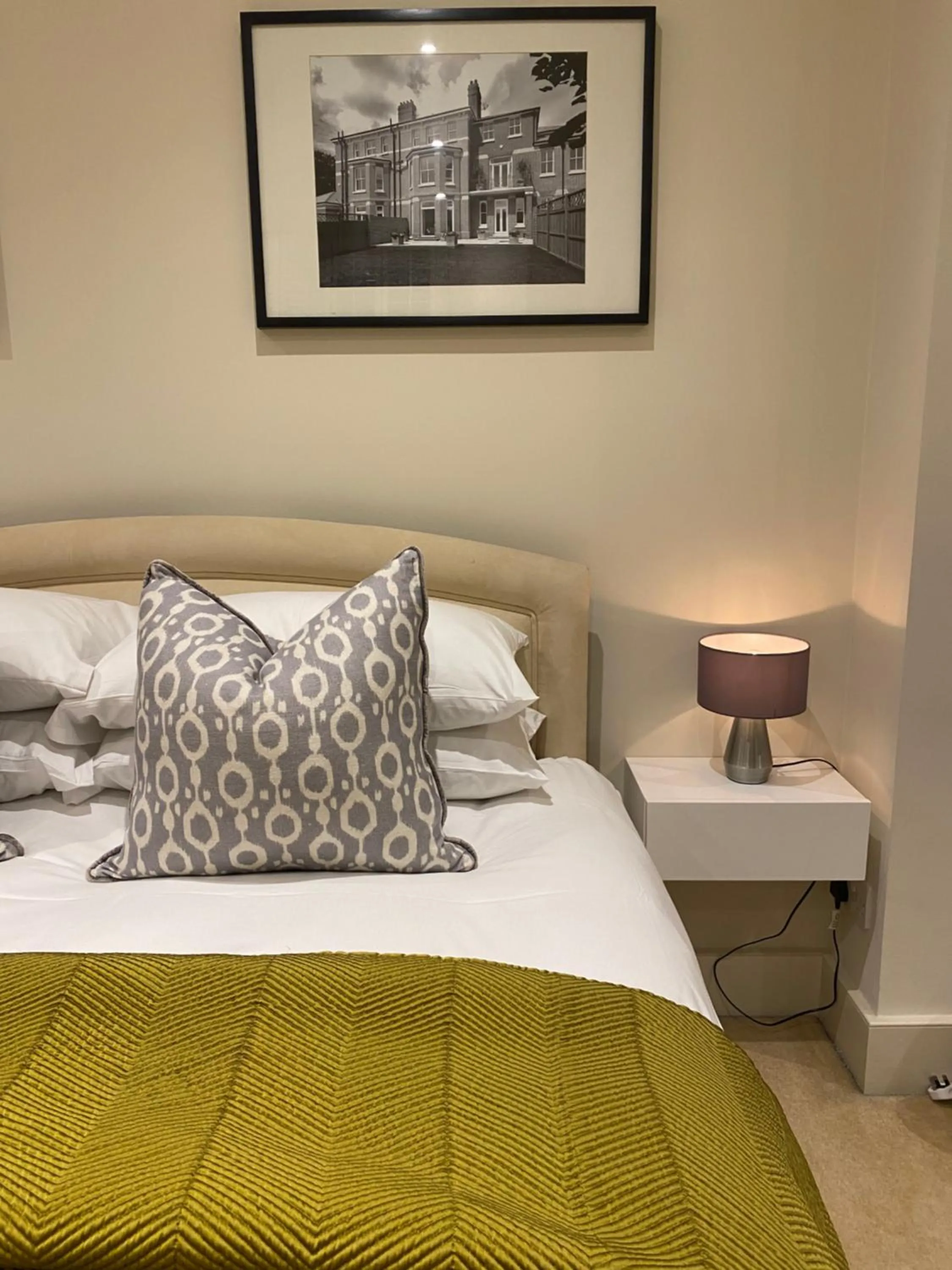 Bed in Belgravia Apartments