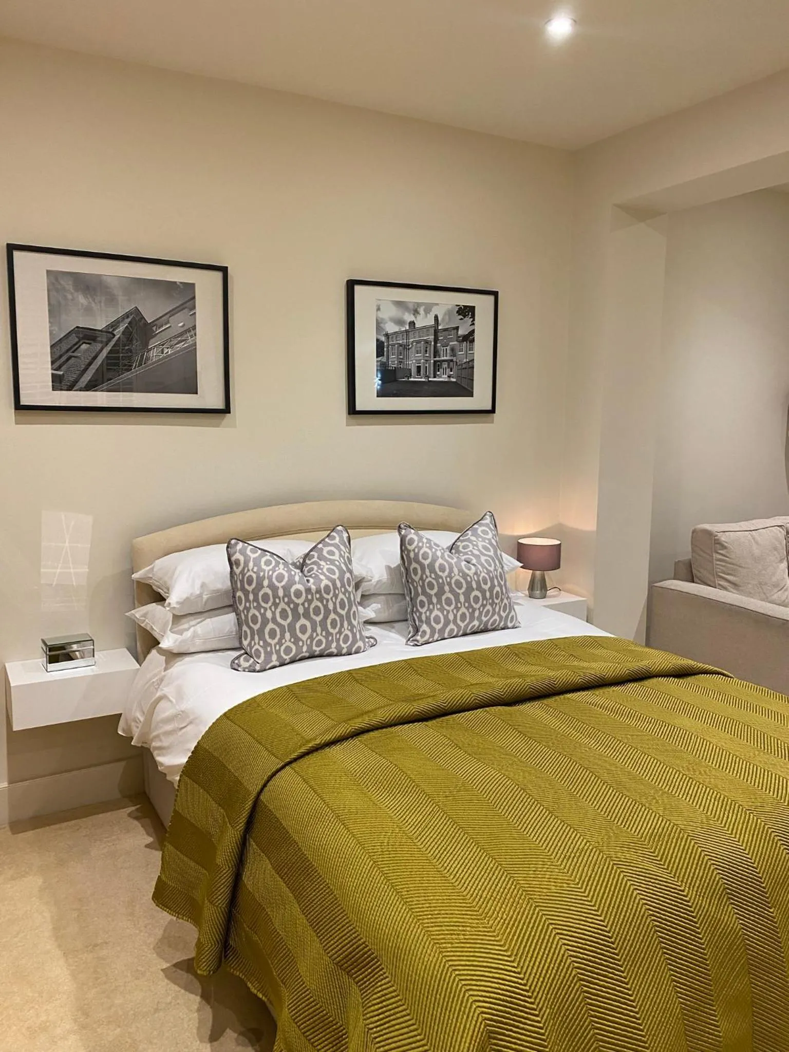 Bed in Belgravia Apartments