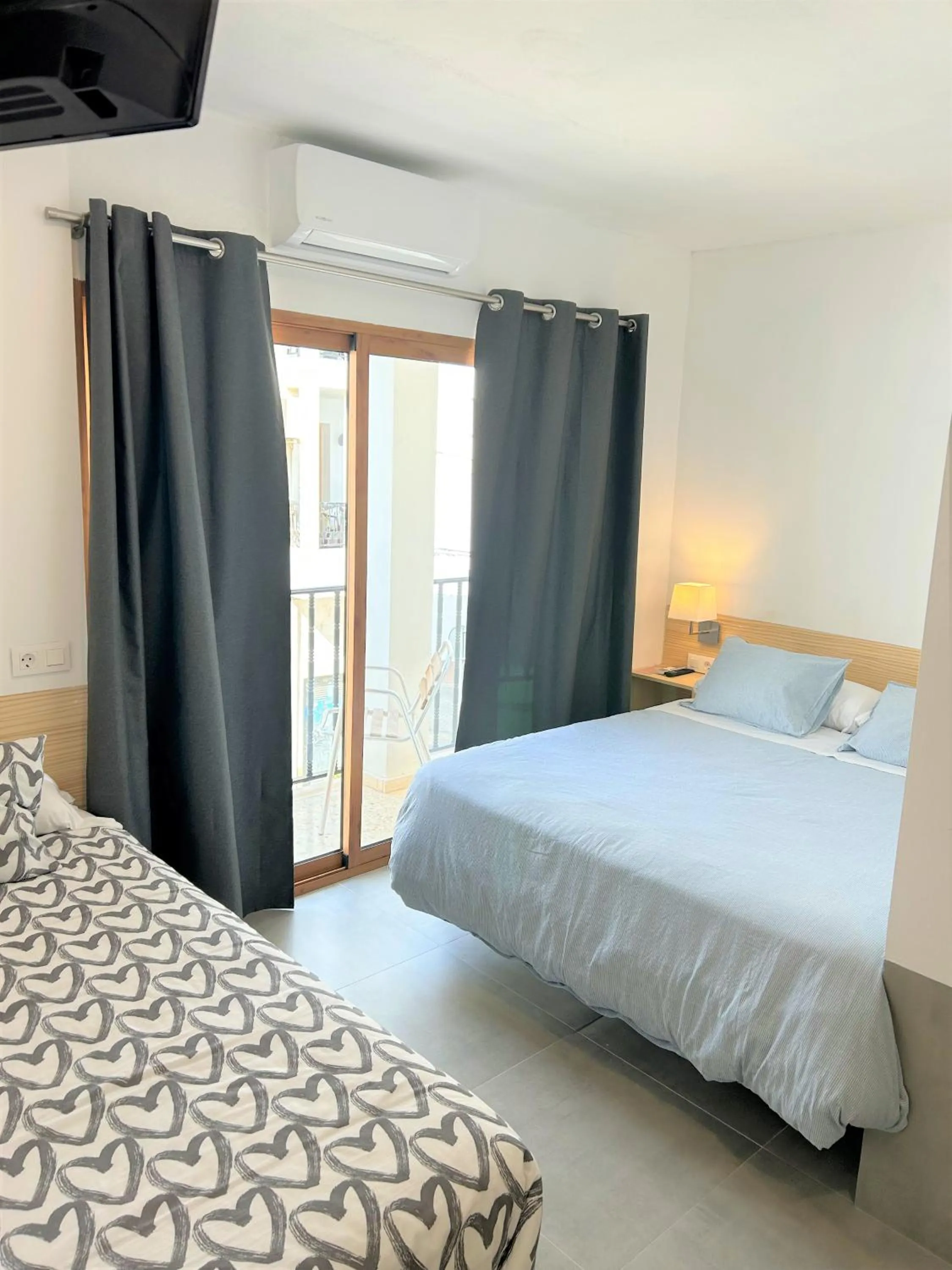 Bed in Hostal Fornet Altea