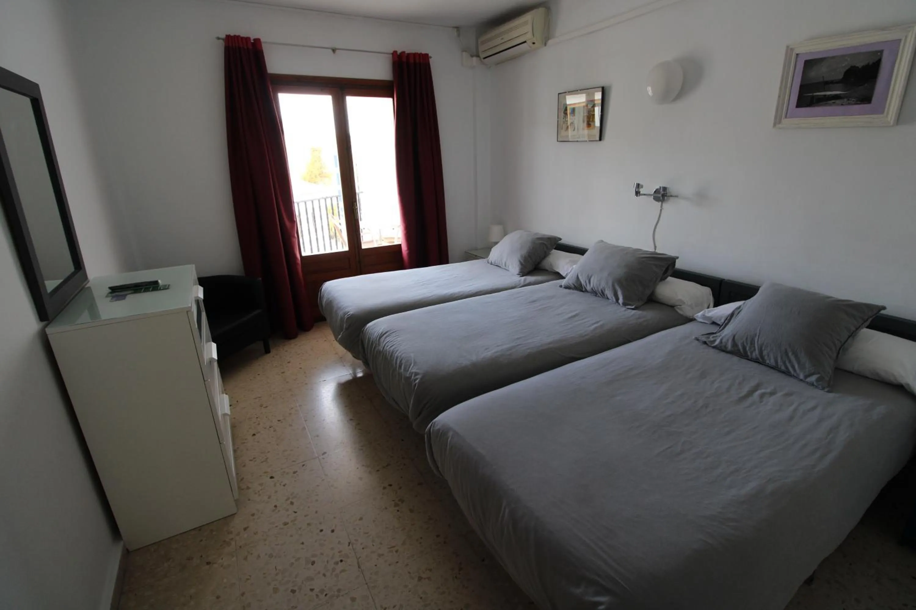 Bed in Hostal Fornet Altea