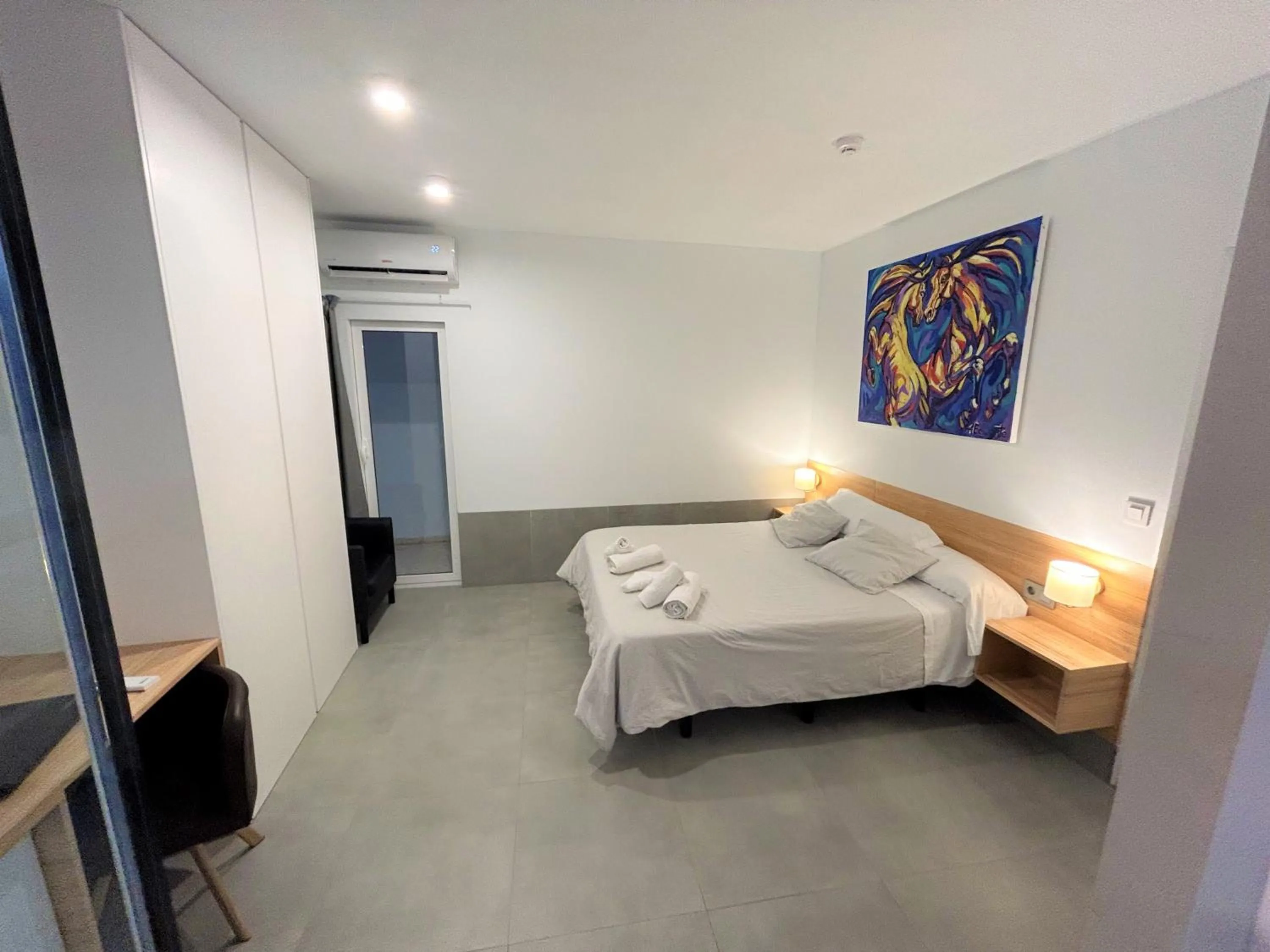 Bed in Hostal Fornet Altea