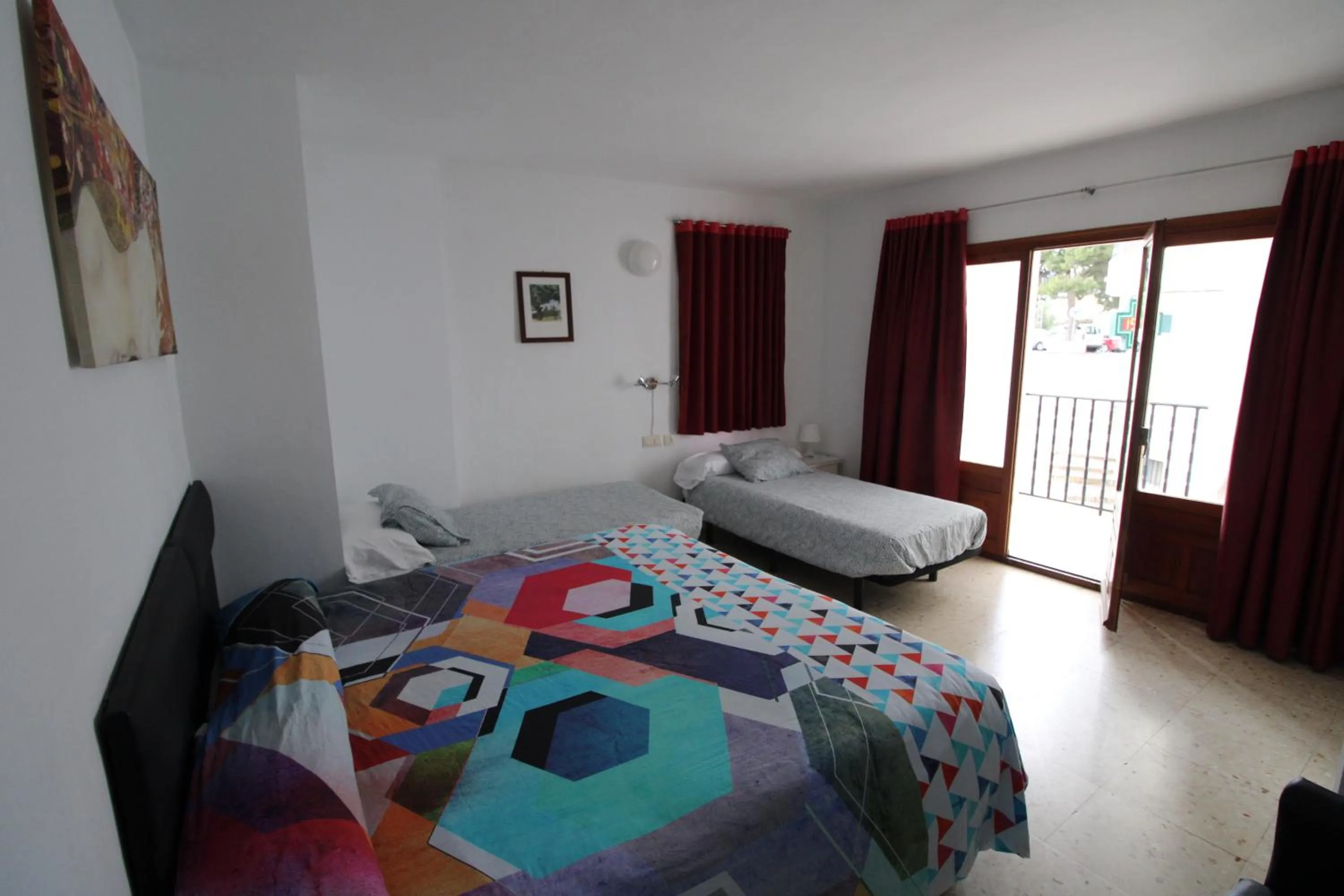 Bed in Hostal Fornet Altea