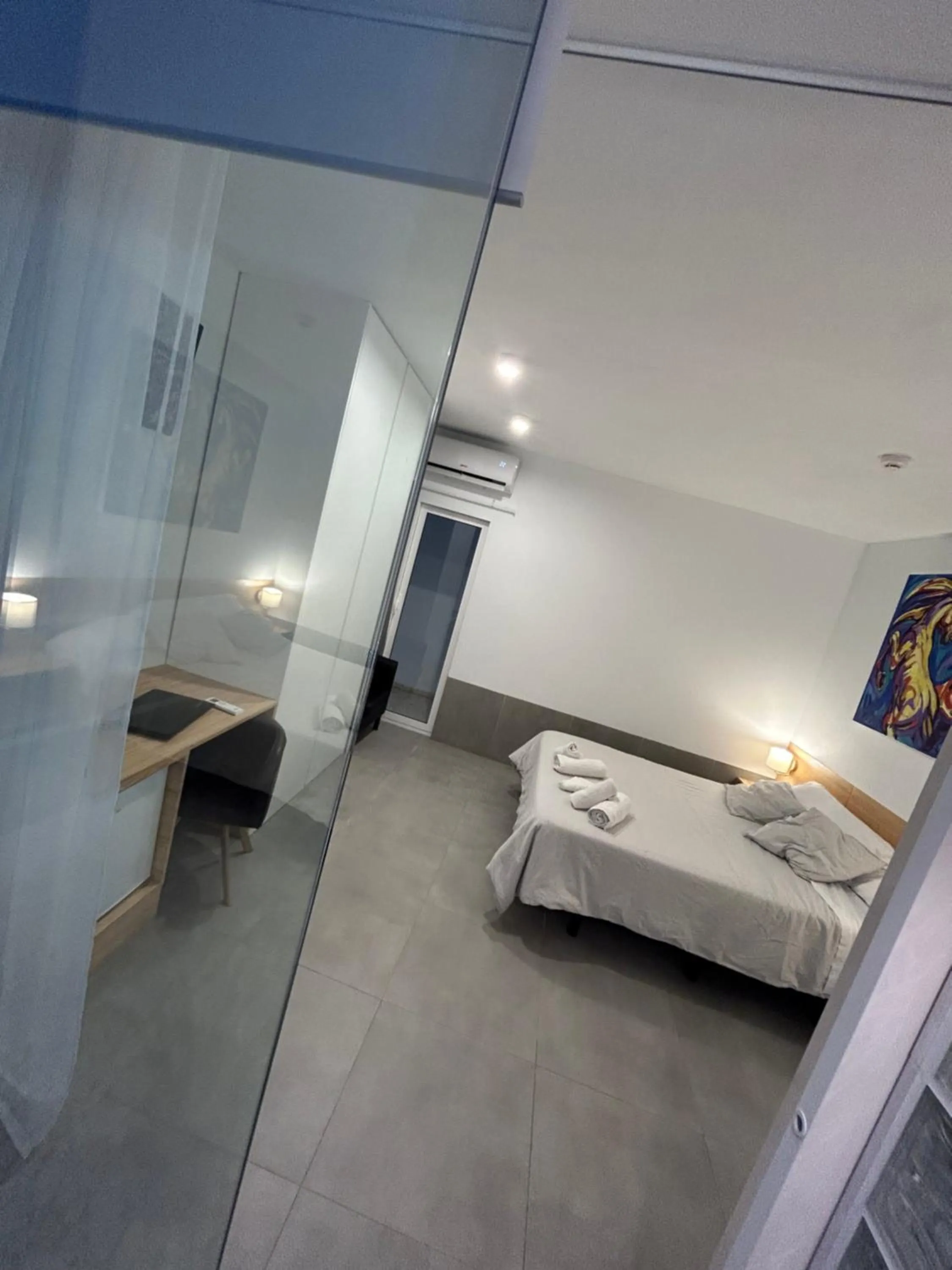 Bed in Hostal Fornet Altea